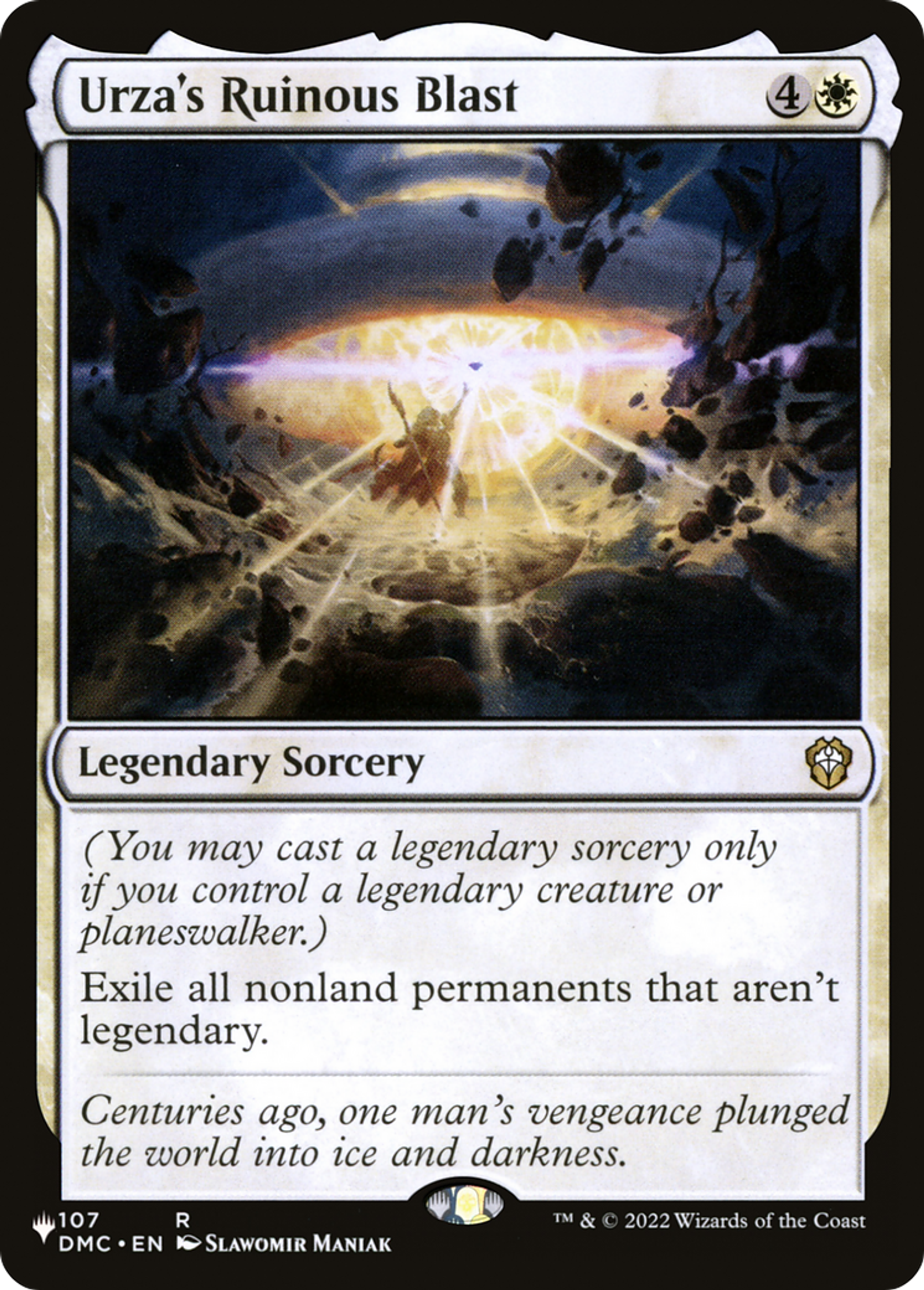Urza's Ruinous Blast — The List — Magic: The Gathering
