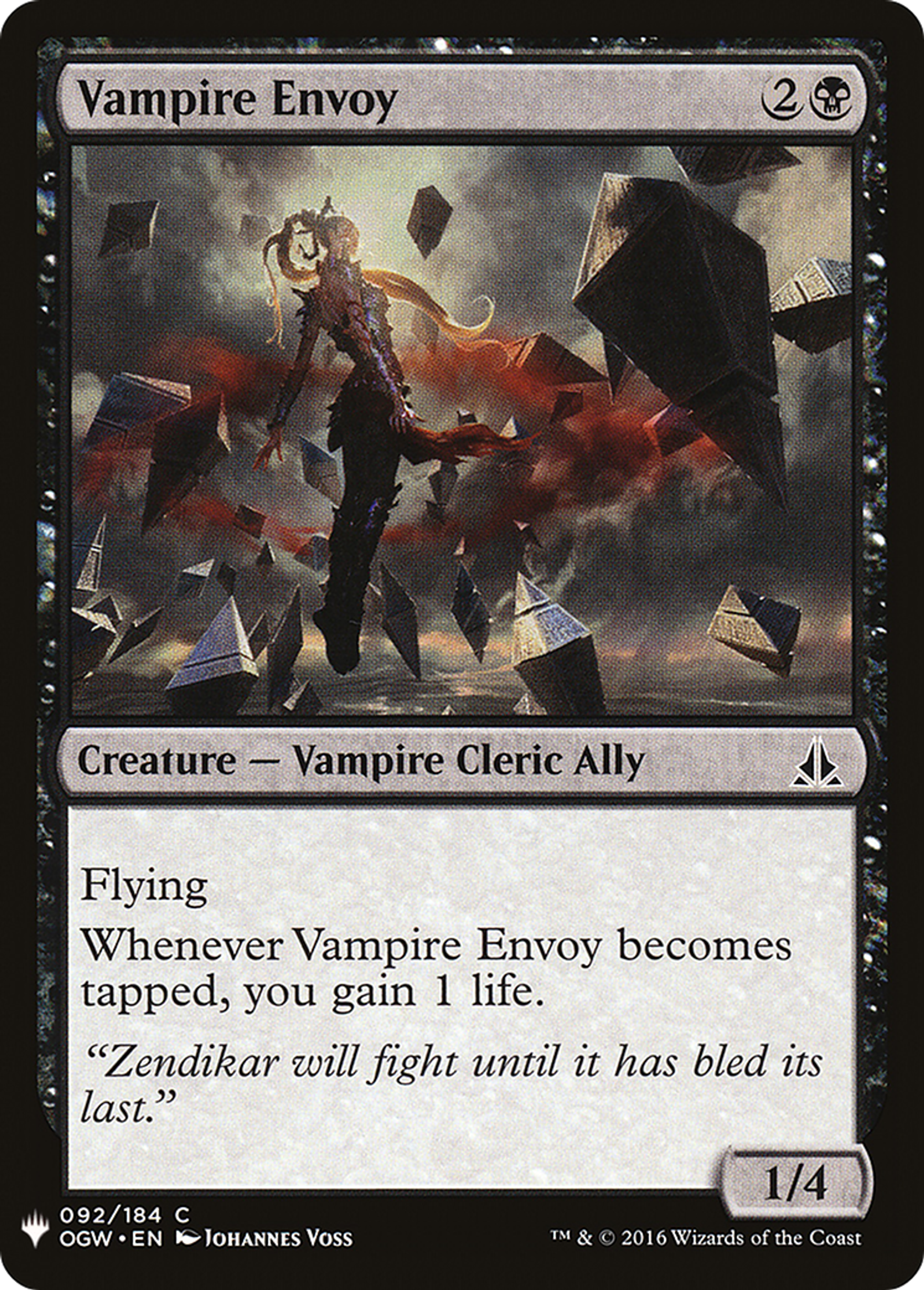 Représentante des vampires — The List — Magic: The Gathering