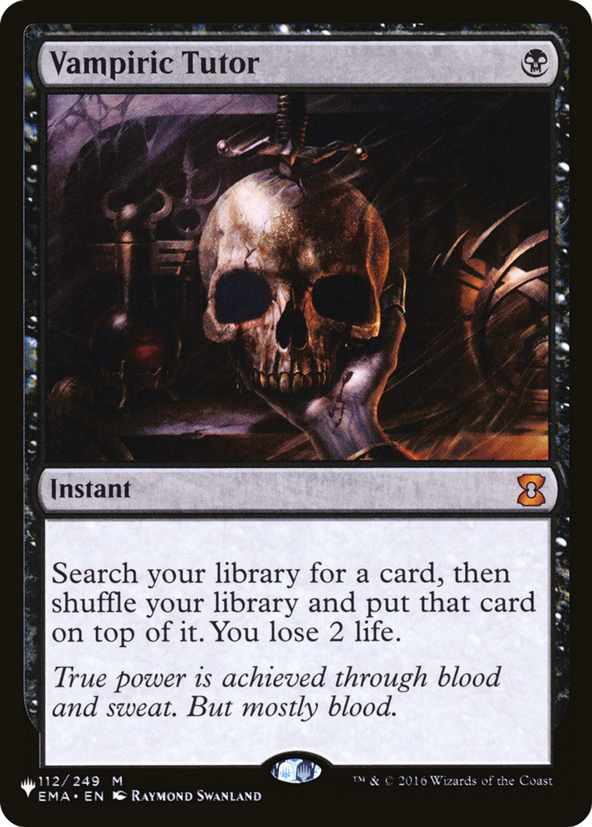 Vampiric Tutor — The List — Magic: The Gathering