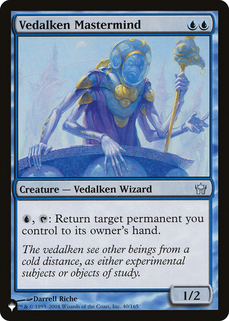 Vedalken Mastermind — The List — Magic: The Gathering