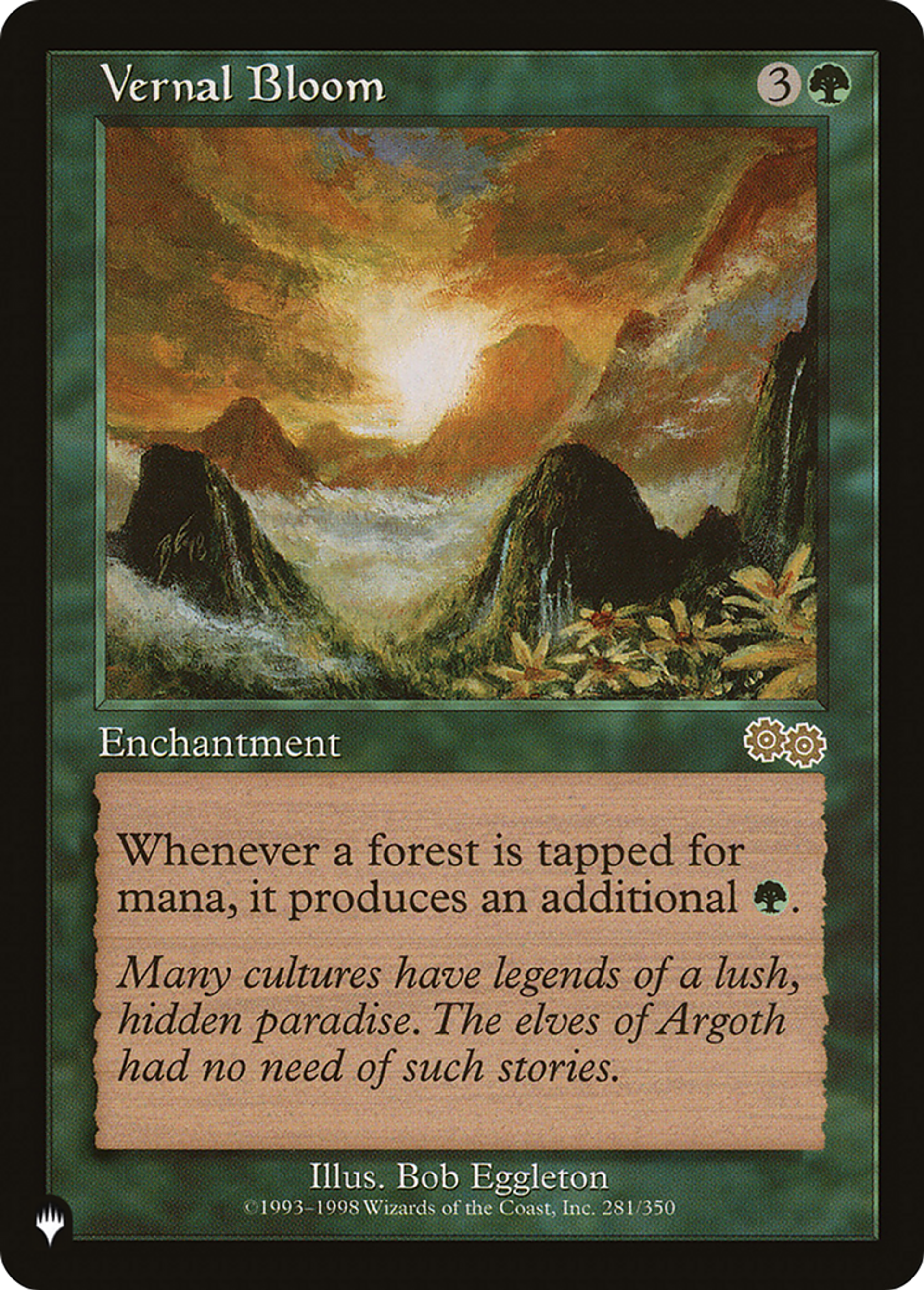 Vernal Bloom — The List — Magic: The Gathering