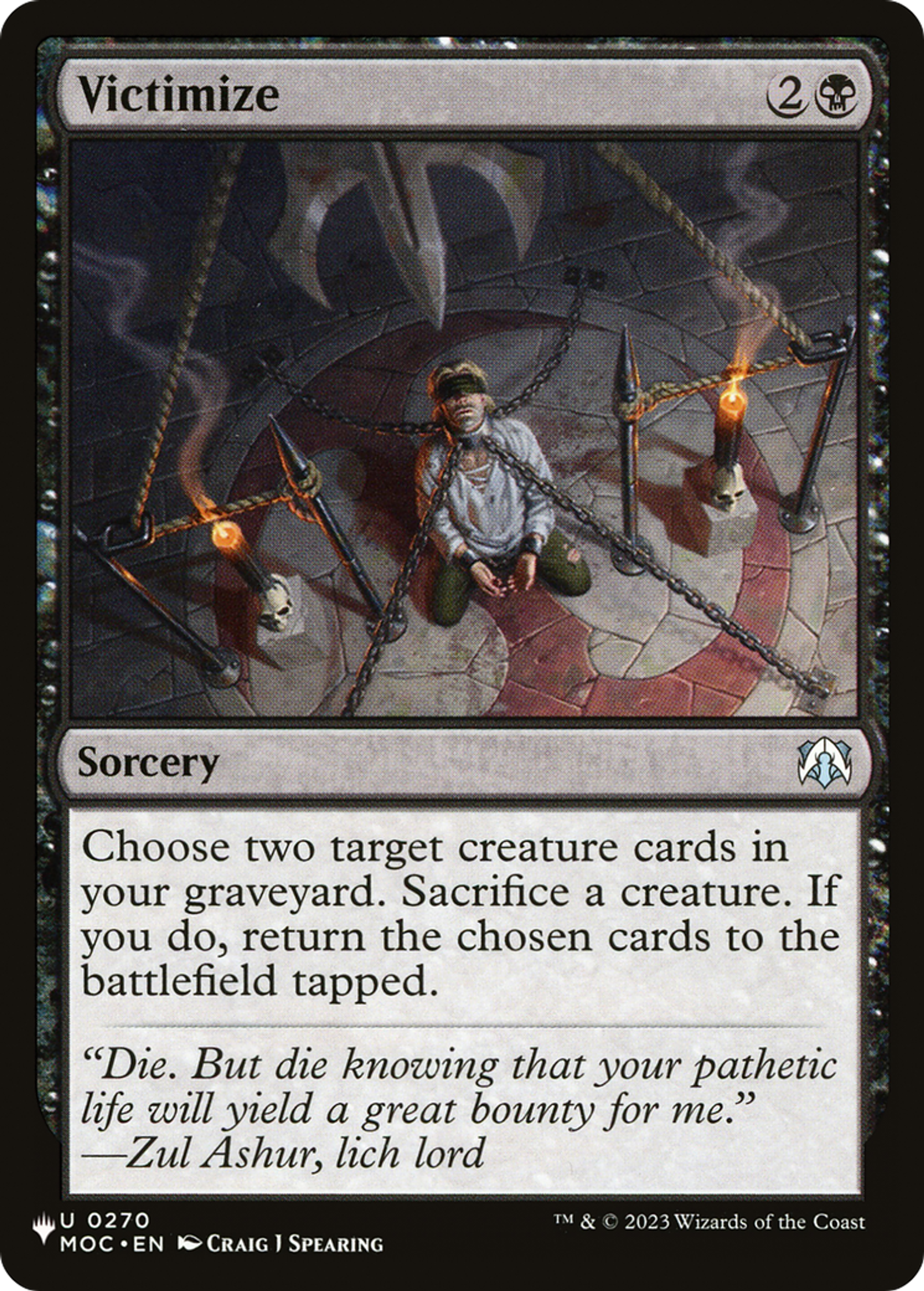 Victimize — The List — Magic: The Gathering
