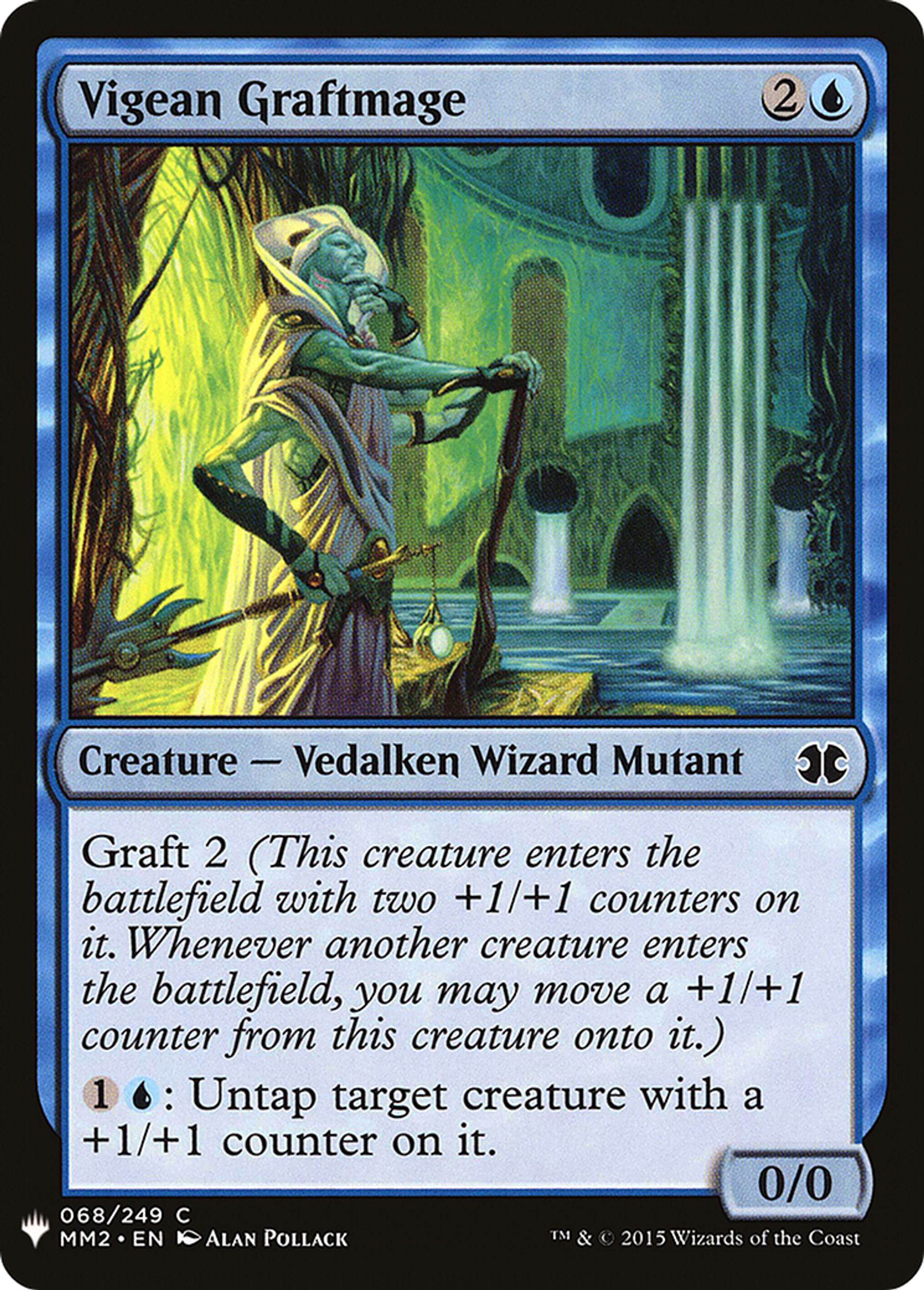 Vigean Graftmage — The List — Magic: The Gathering