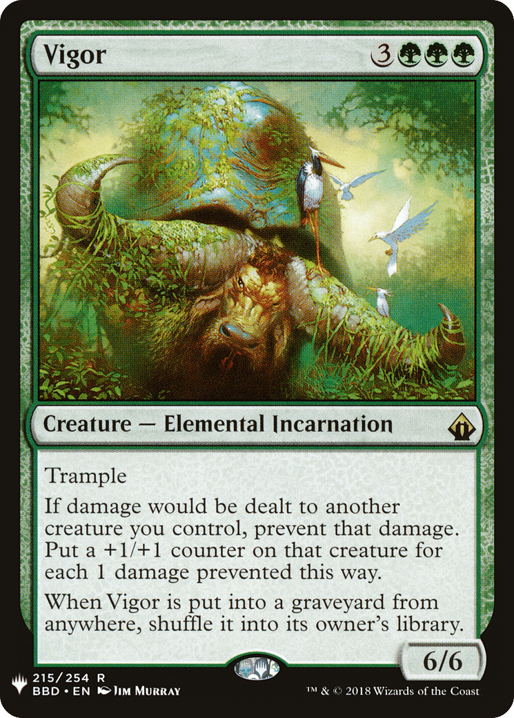 Vigor — The List — Magic: The Gathering
