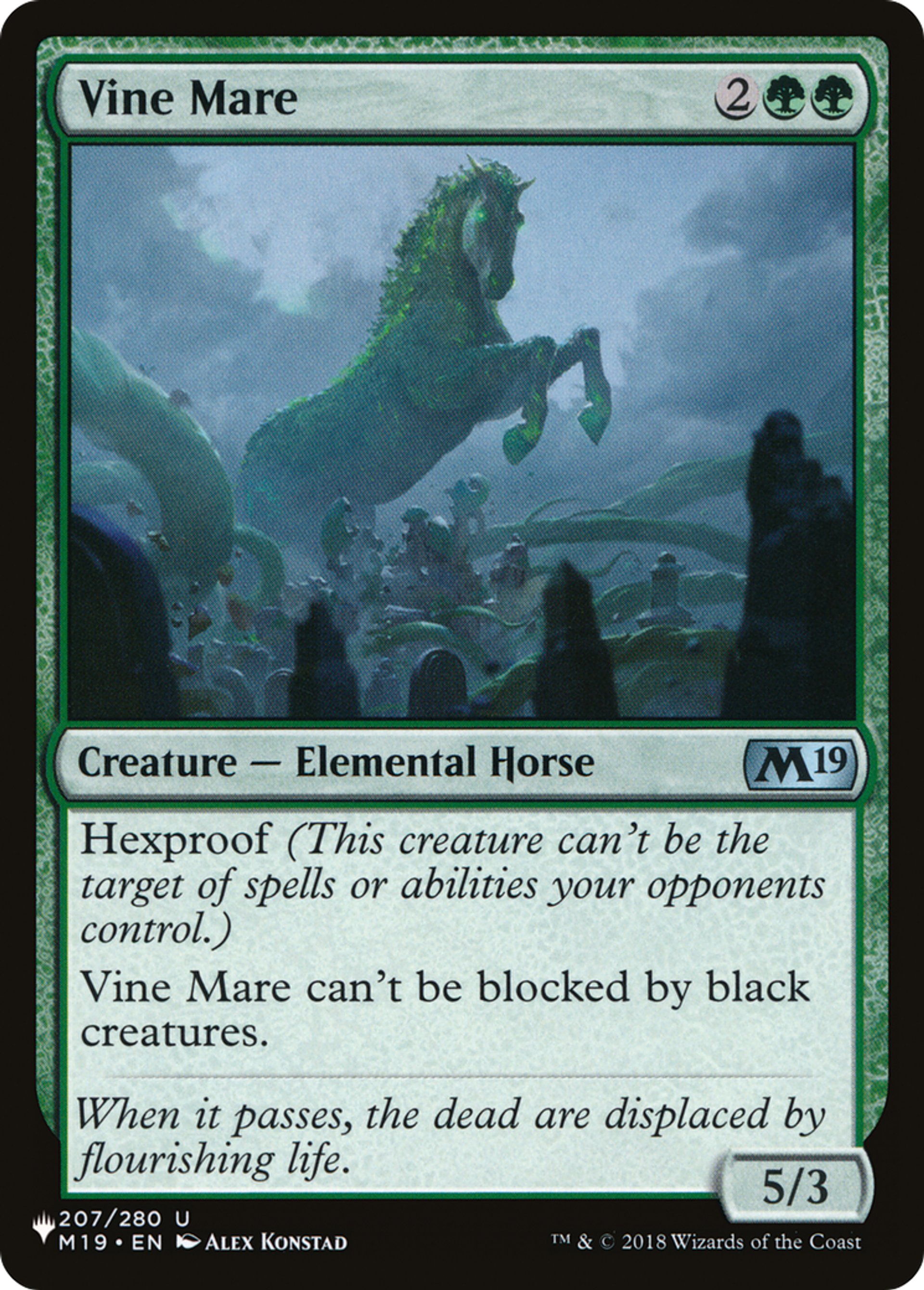 Vine Mare — The List — Magic: The Gathering