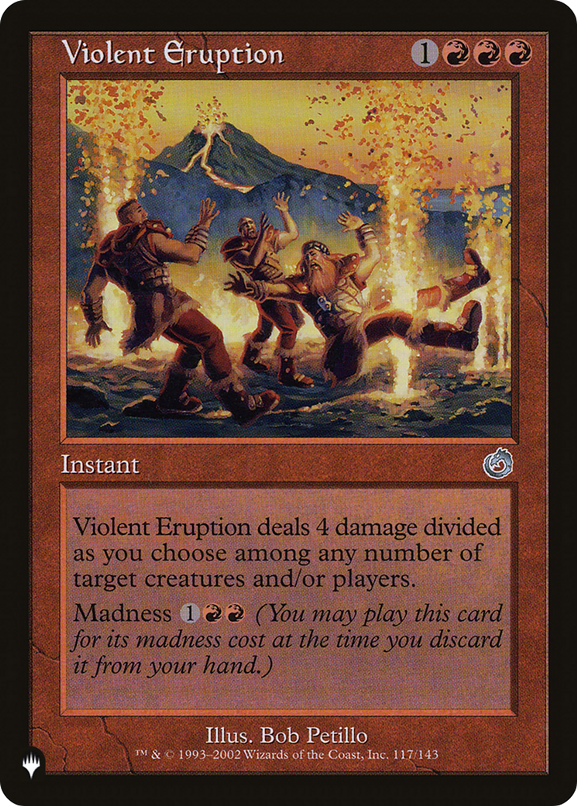 Violent Eruption — The List — Magic: The Gathering