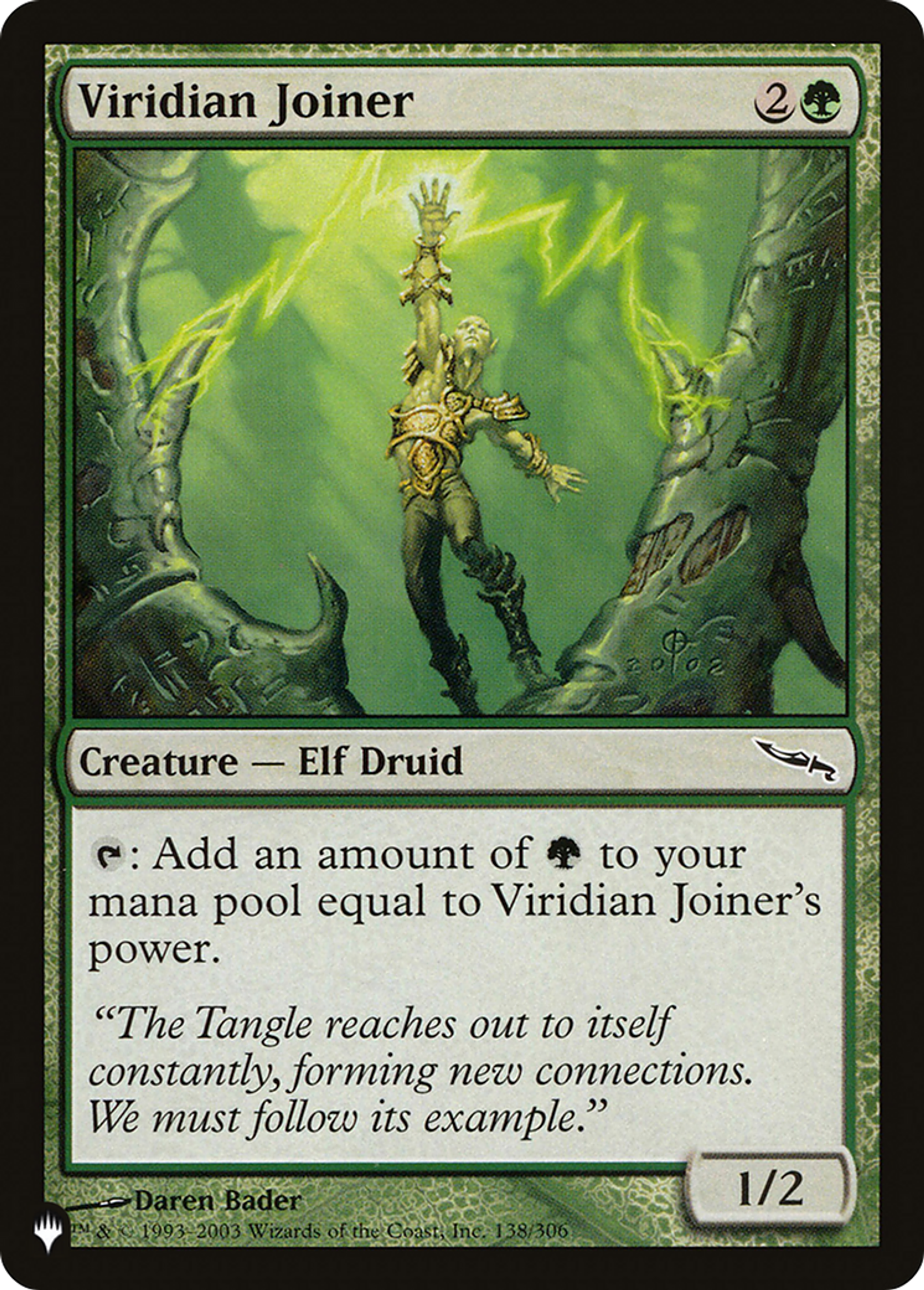 Viridian Joiner — The List — Magic: The Gathering