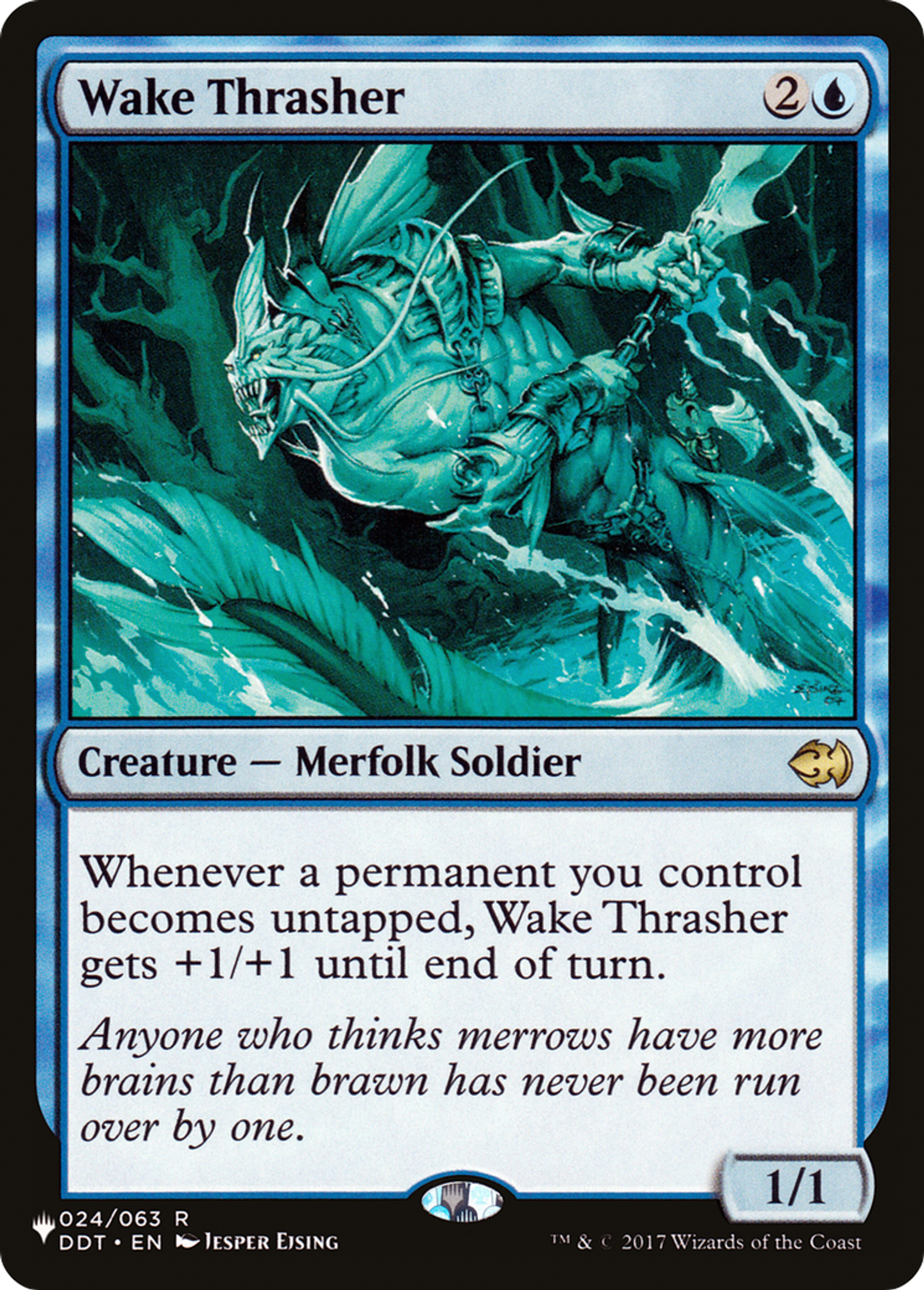 Wake Thrasher — The List — Magic: The Gathering