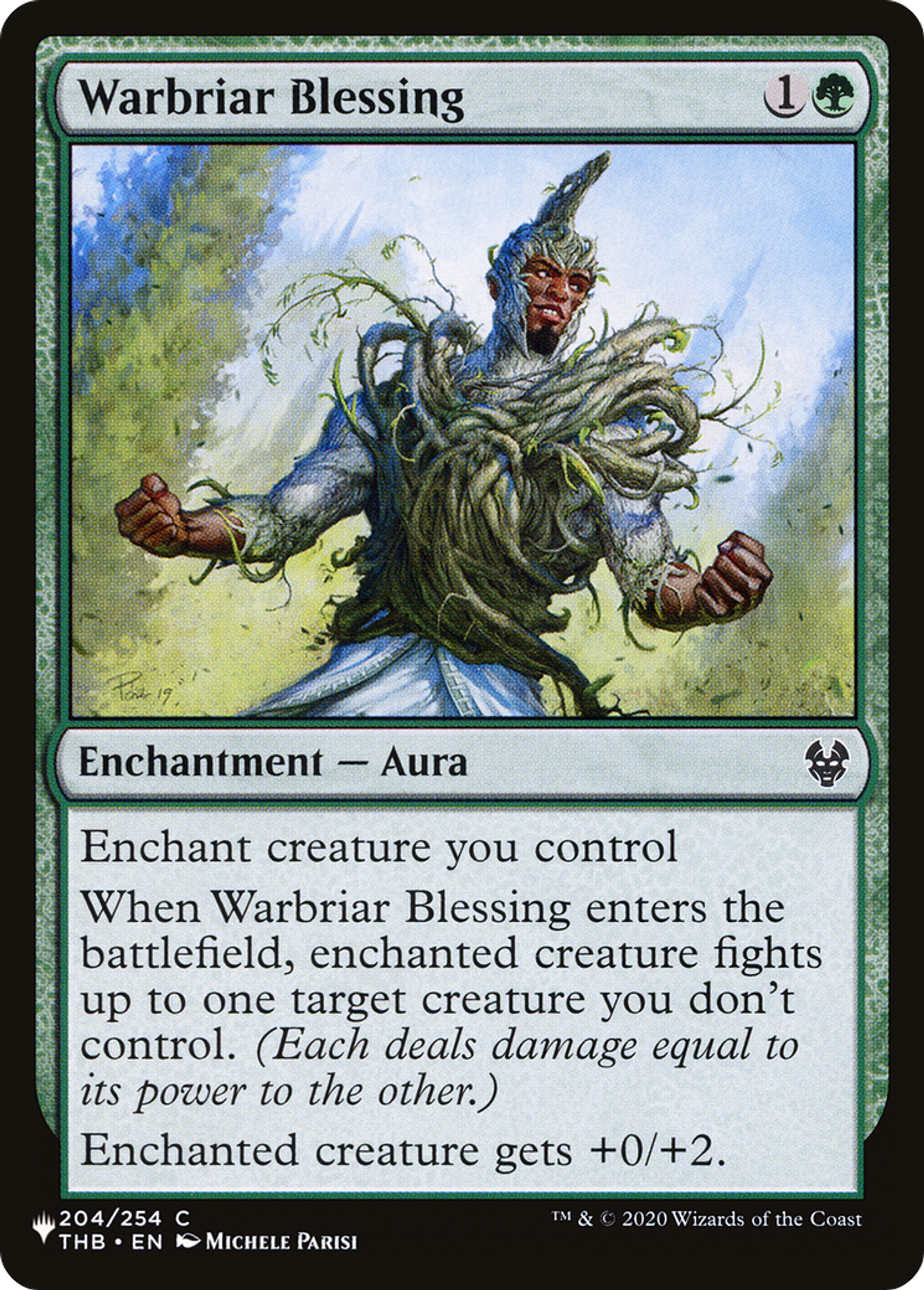 Warbriar Blessing — The List — Magic: The Gathering