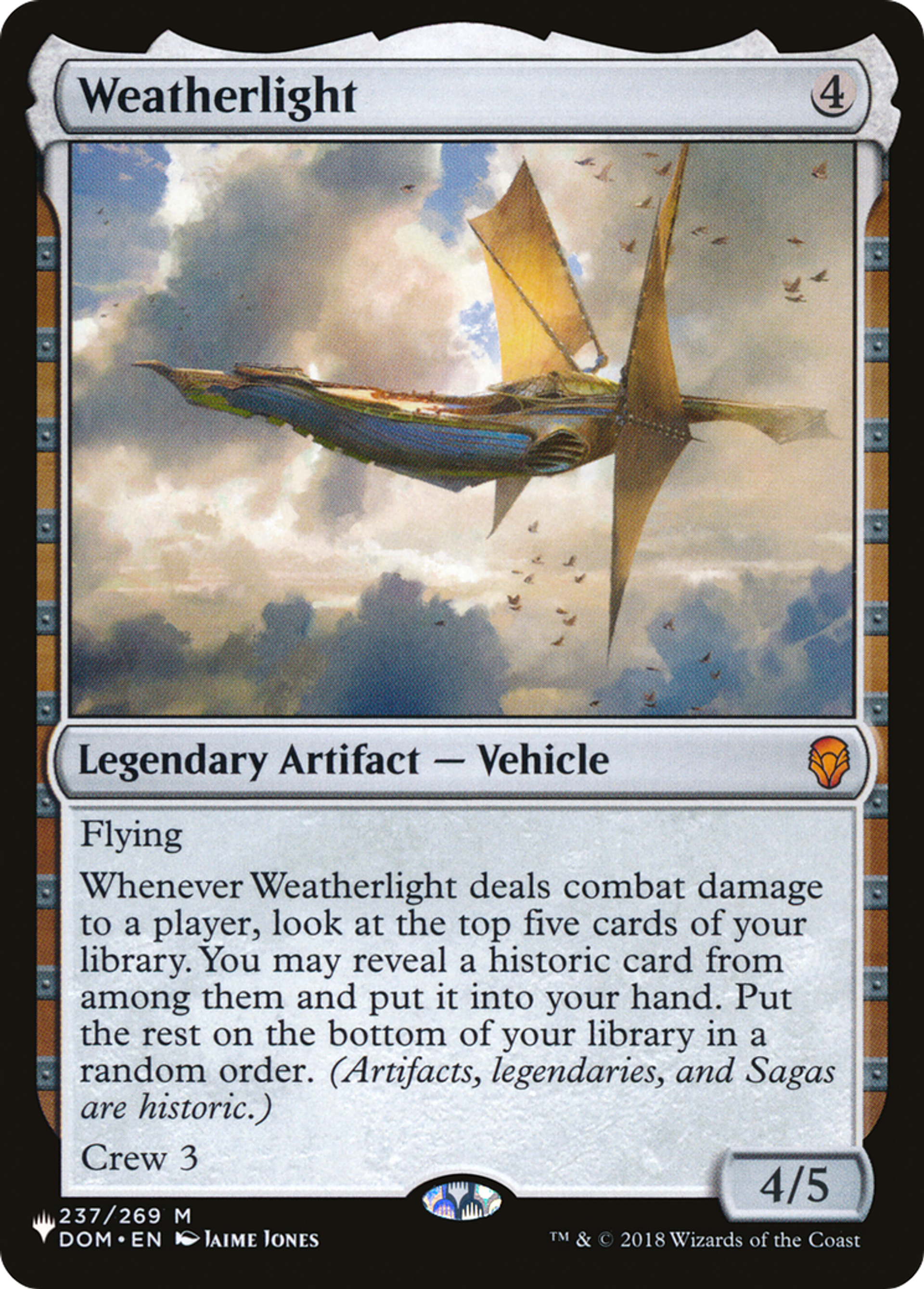 Weatherlight — The List — Magic: The Gathering
