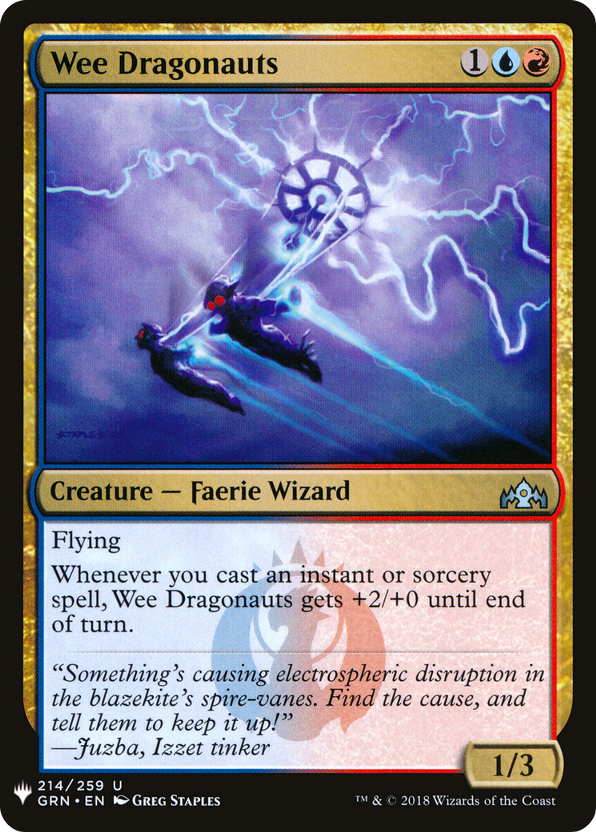 Wee Dragonauts — The List — Magic: The Gathering