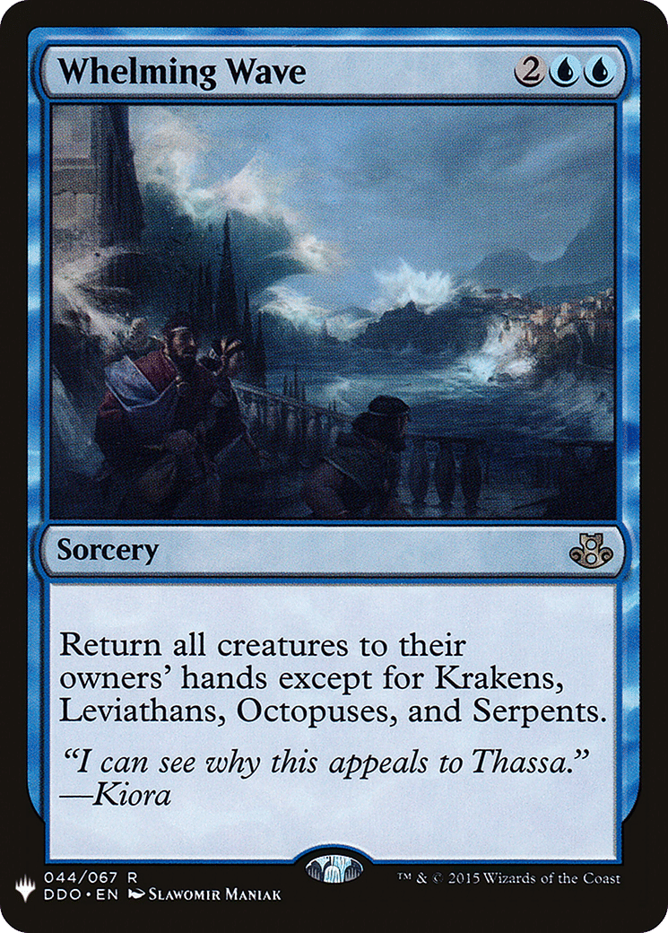 Whelming Wave — The List — Magic: The Gathering