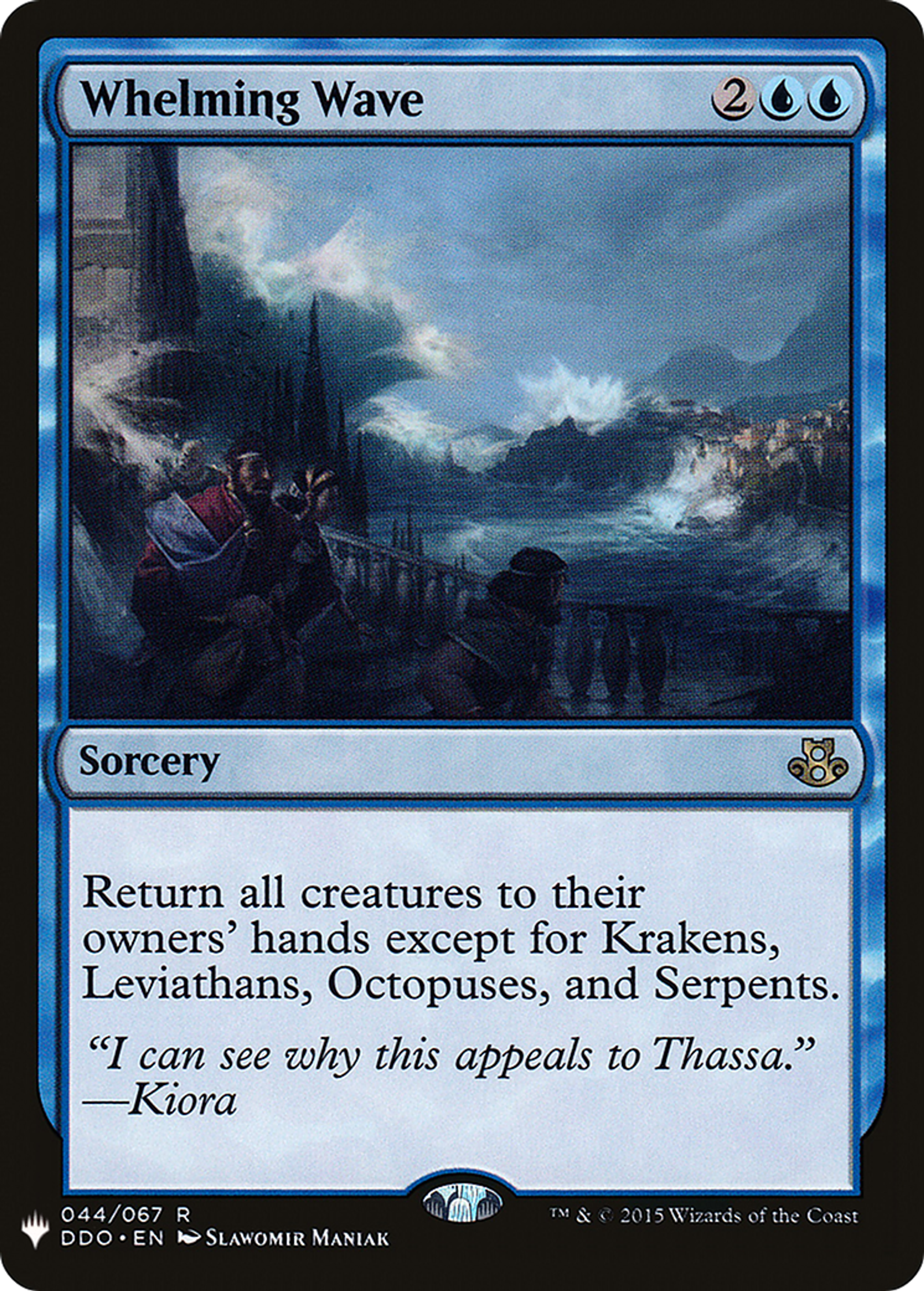 Whelming Wave — The List — Magic: The Gathering