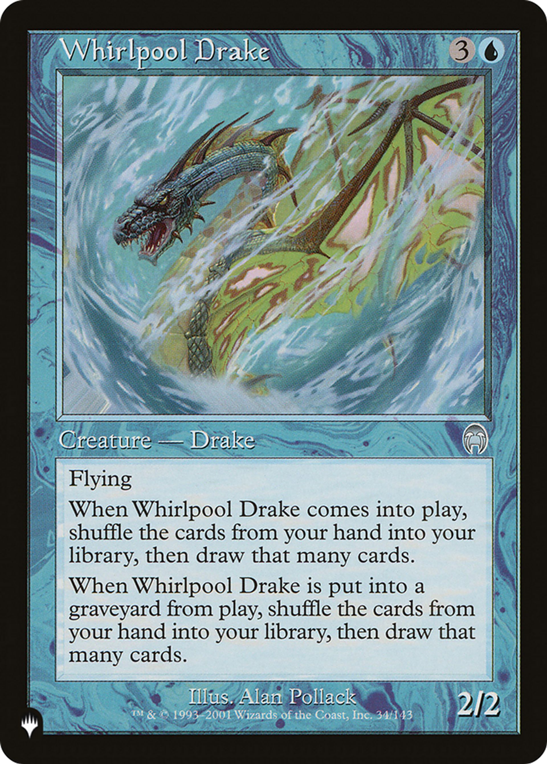 Drakôn des tourbillons — The List — Magic: The Gathering