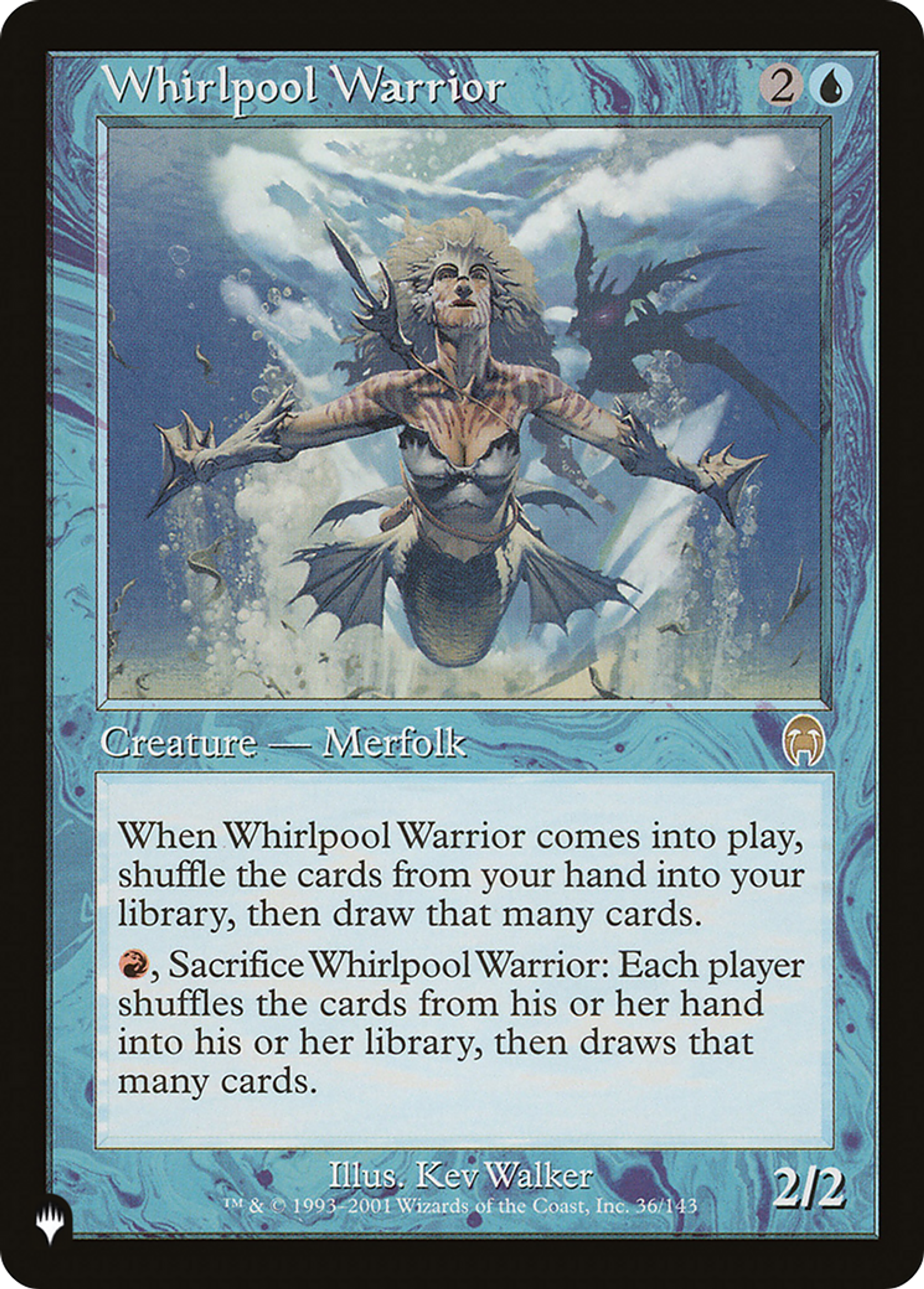 Guerrière des tourbillons — The List — Magic: The Gathering
