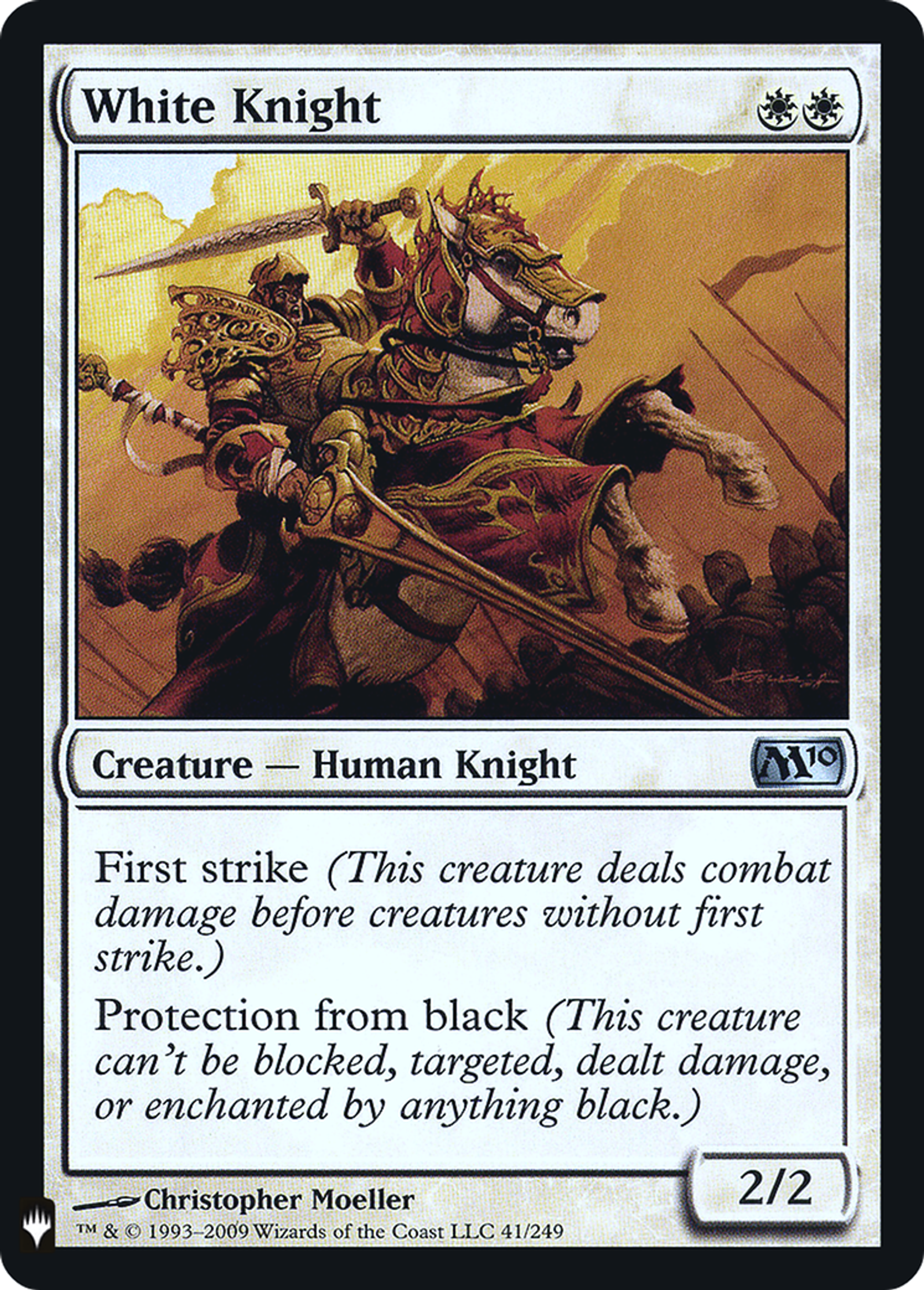 White Knight — The List — Magic: The Gathering