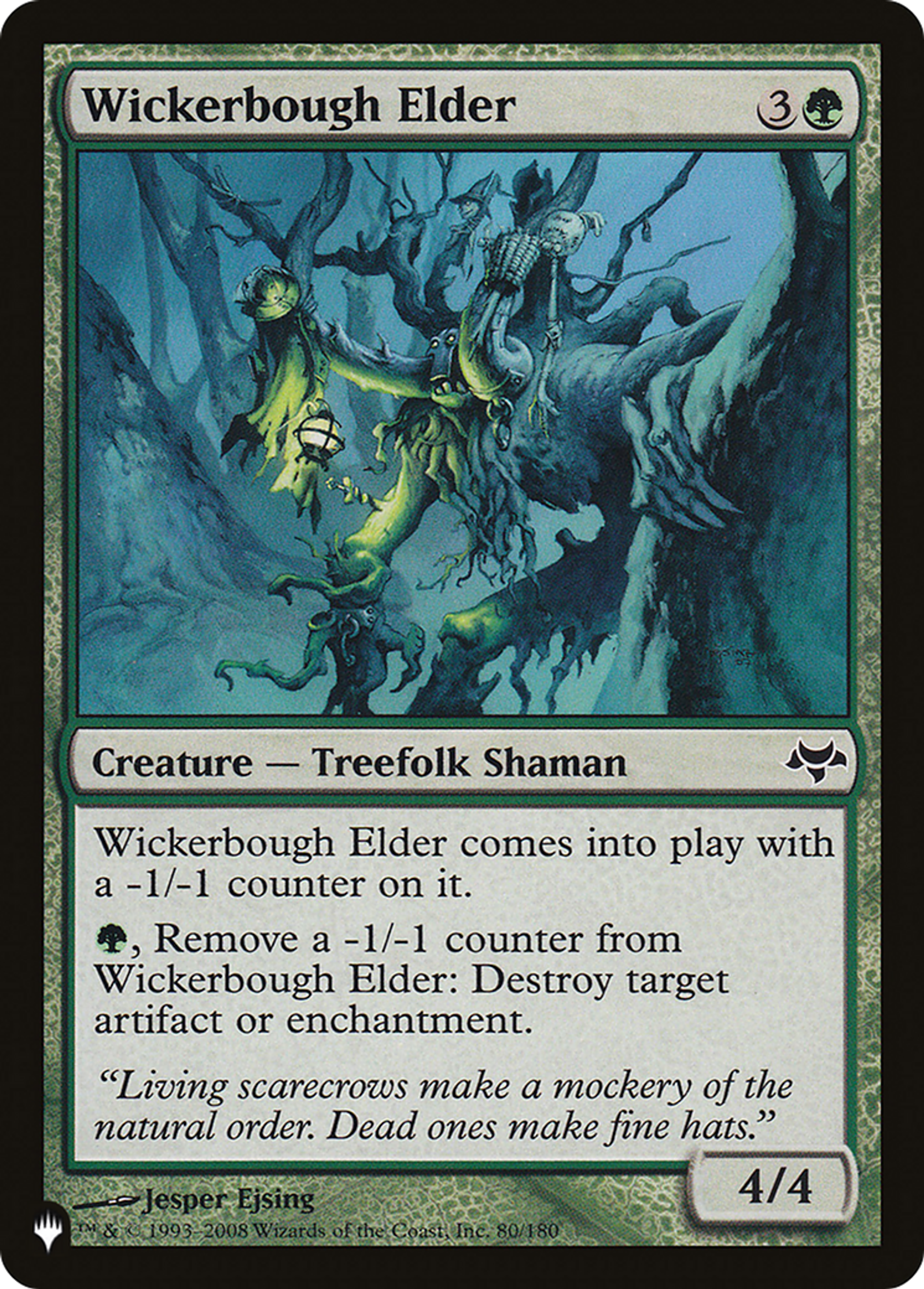 Doyen aux rameaux d'osier — The List — Magic: The Gathering