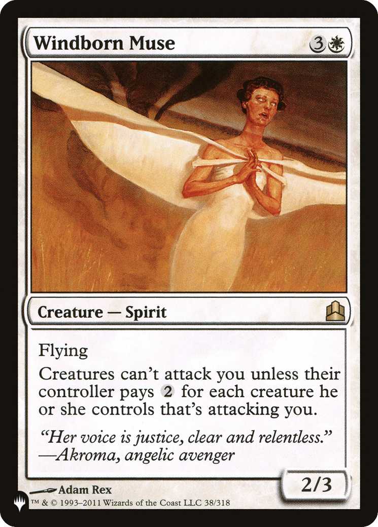 Windborn Muse — The List — Magic: The Gathering