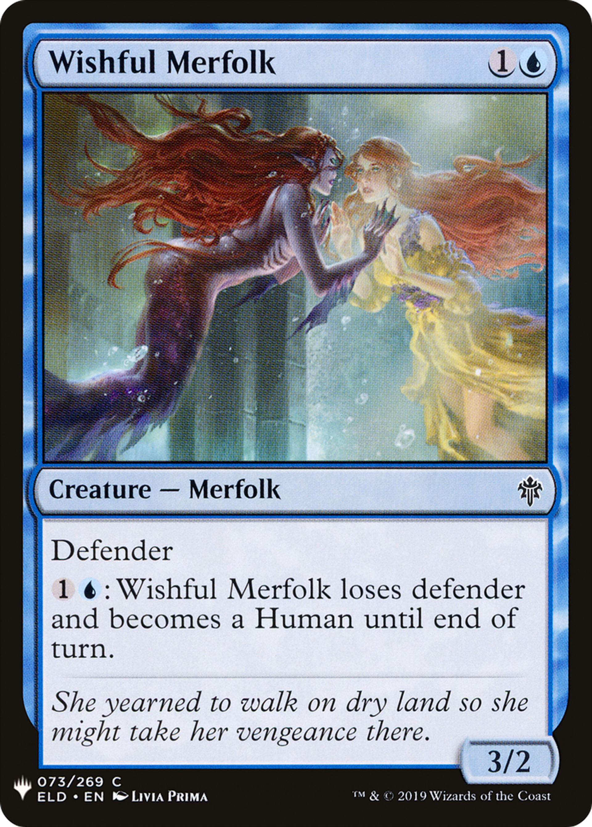 Wishful Merfolk — The List — Magic: The Gathering