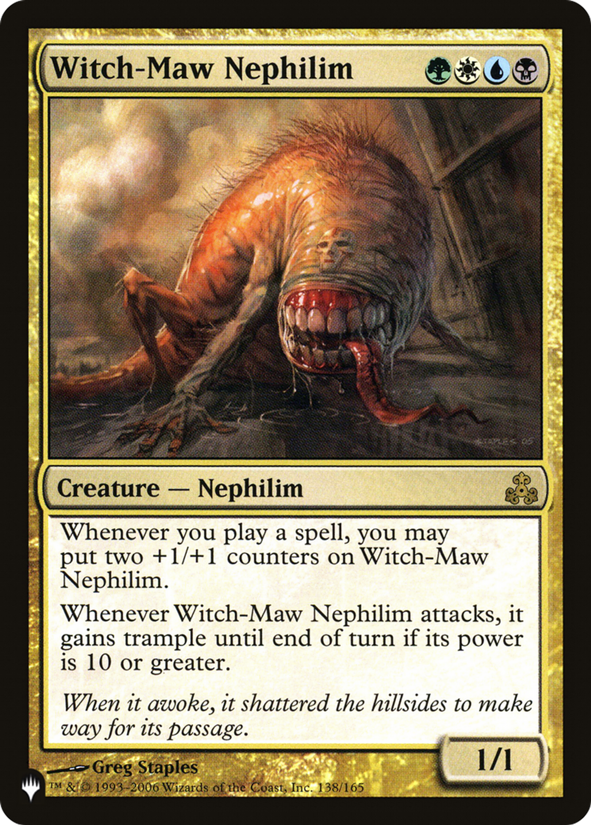 Witch-Maw Nephilim — The List — Magic: The Gathering