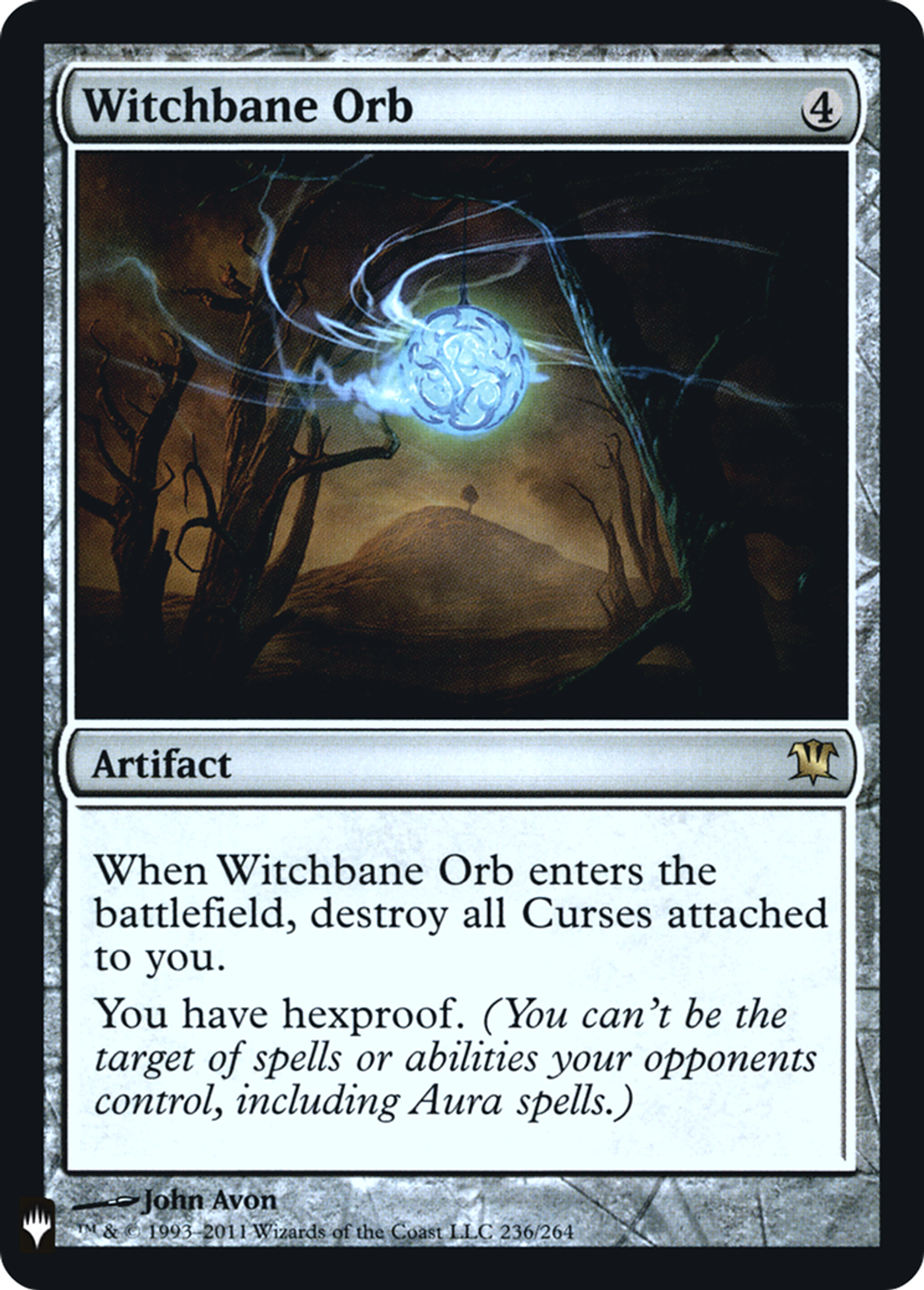 Witchbane Orb — The List — Magic: The Gathering