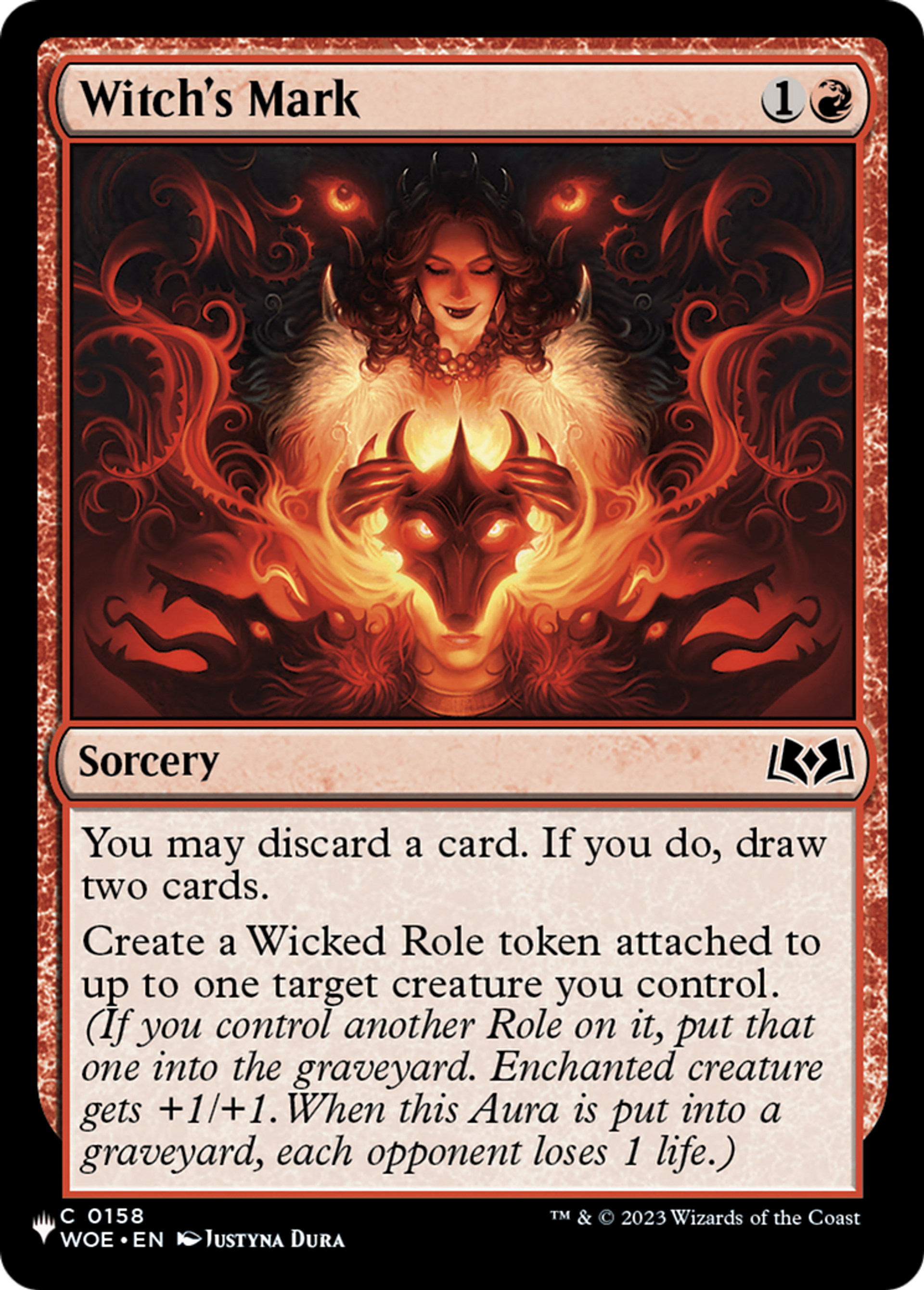 Marque de l'envoûteuse — The List — Magic: The Gathering