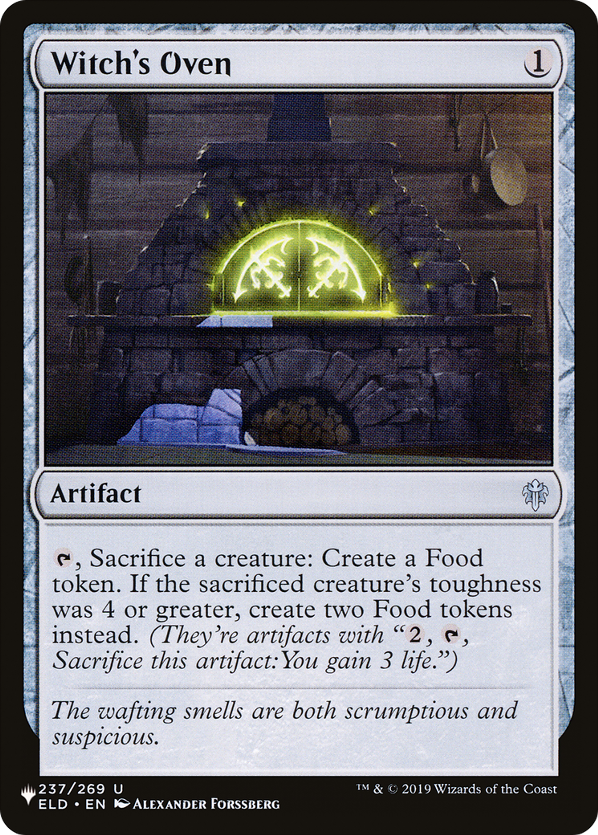 Witch's Oven — The List — Magic: The Gathering