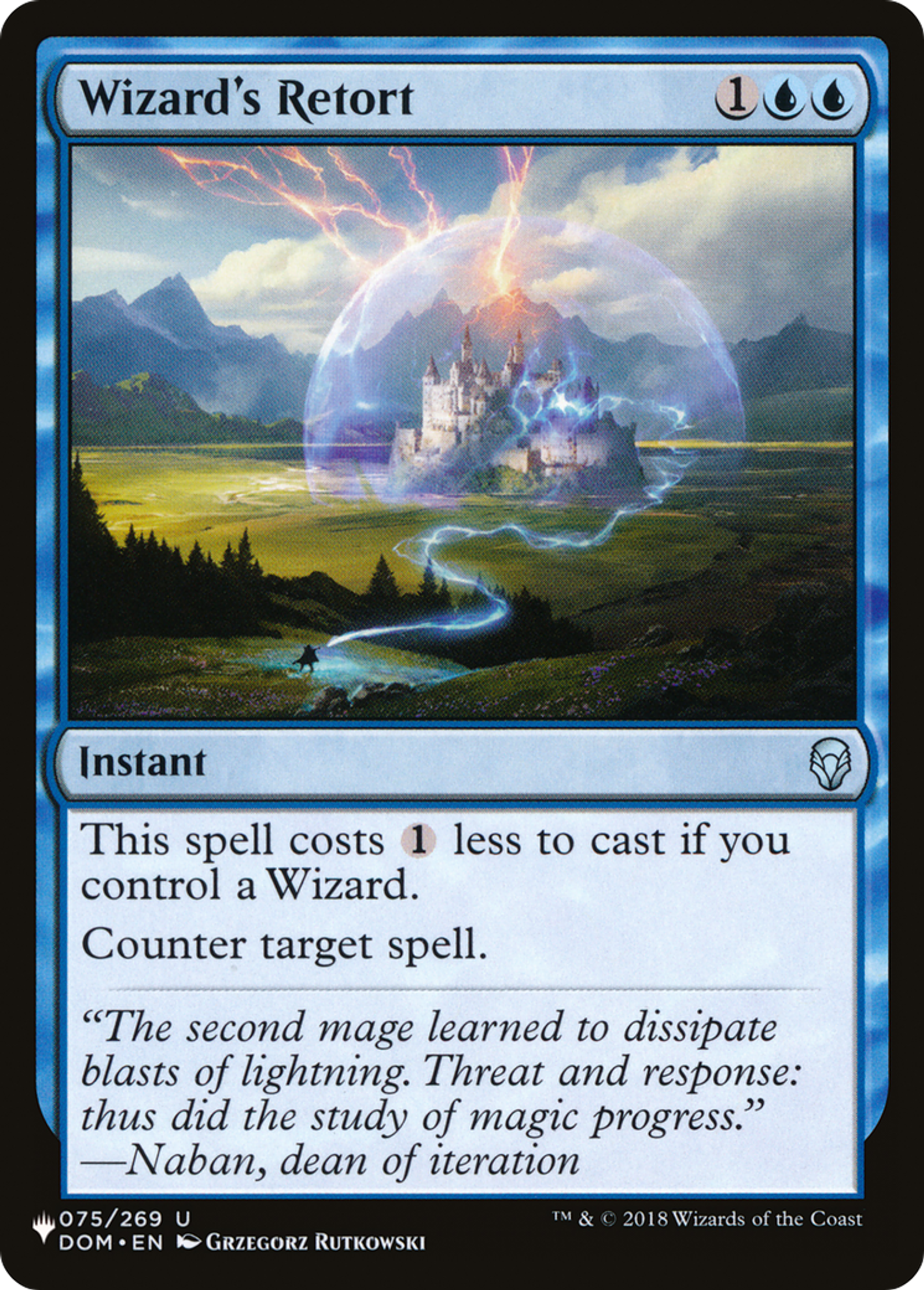 Wizard's Retort — The List — Magic: The Gathering