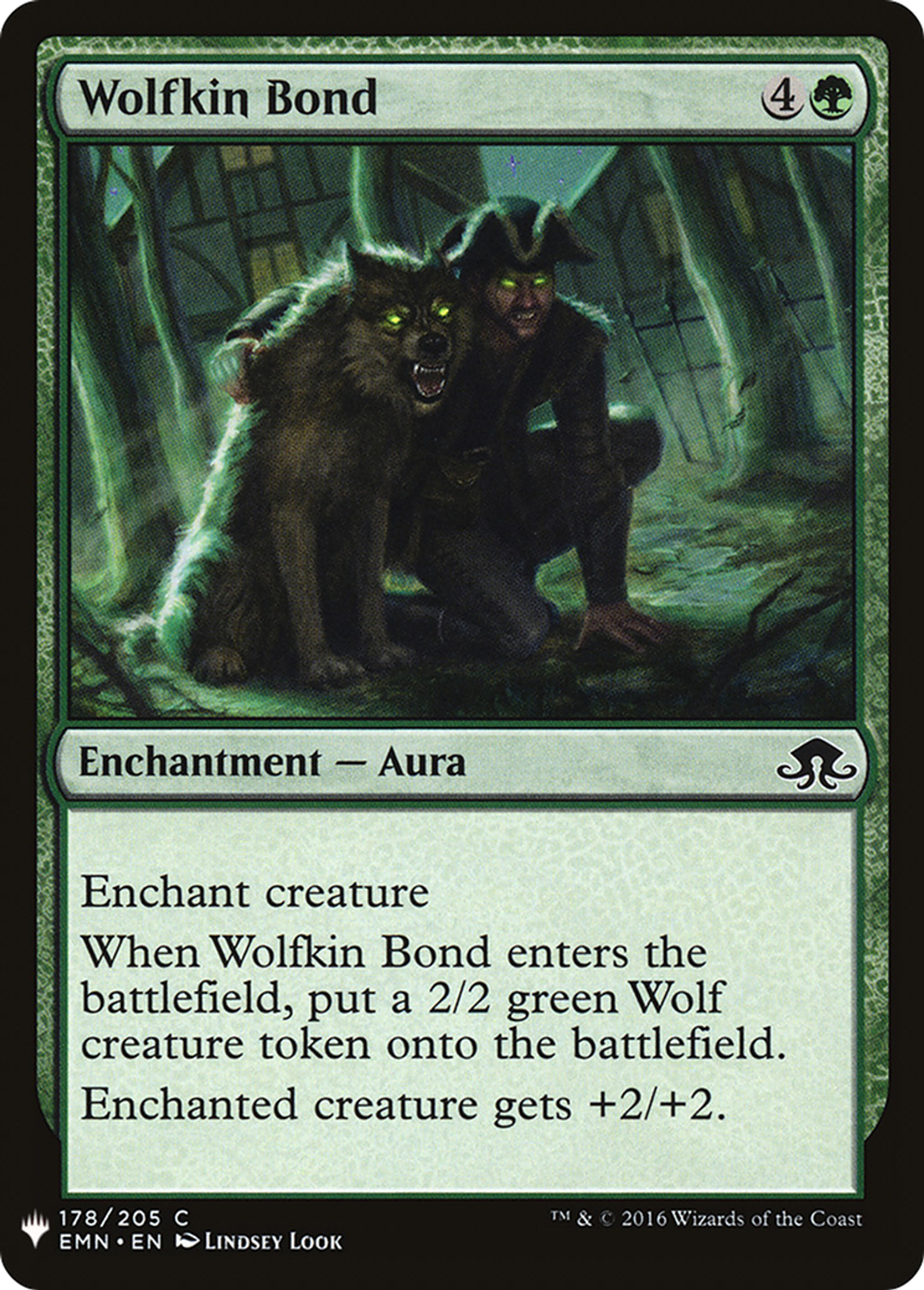 Wolfkin Bond — The List — Magic: The Gathering