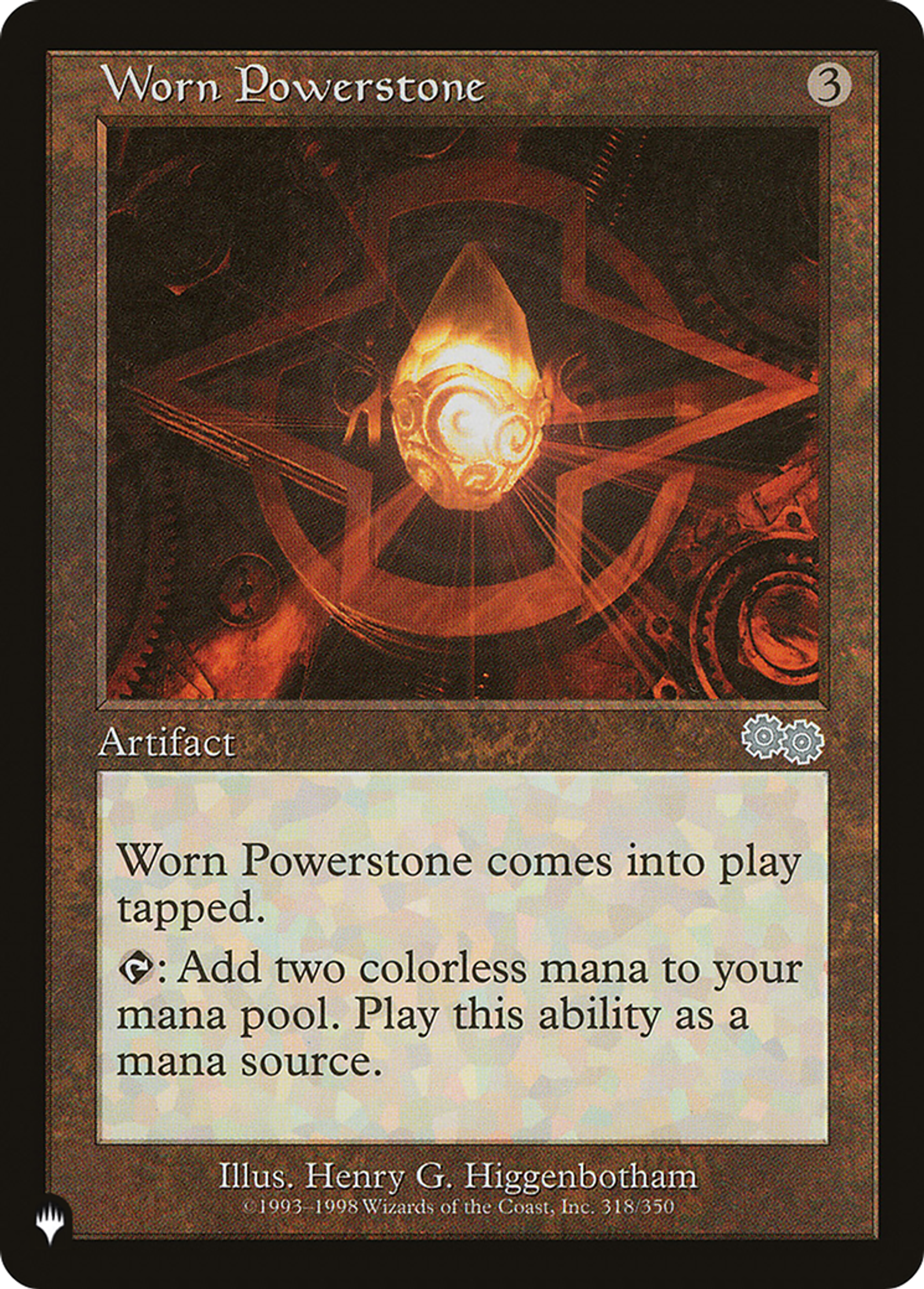 Worn Powerstone — The List — Magic: The Gathering