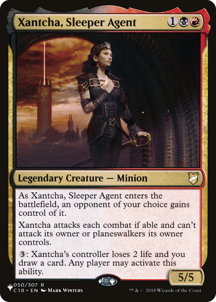 Xantcha, Sleeper Agent — The List — Magic: The Gathering