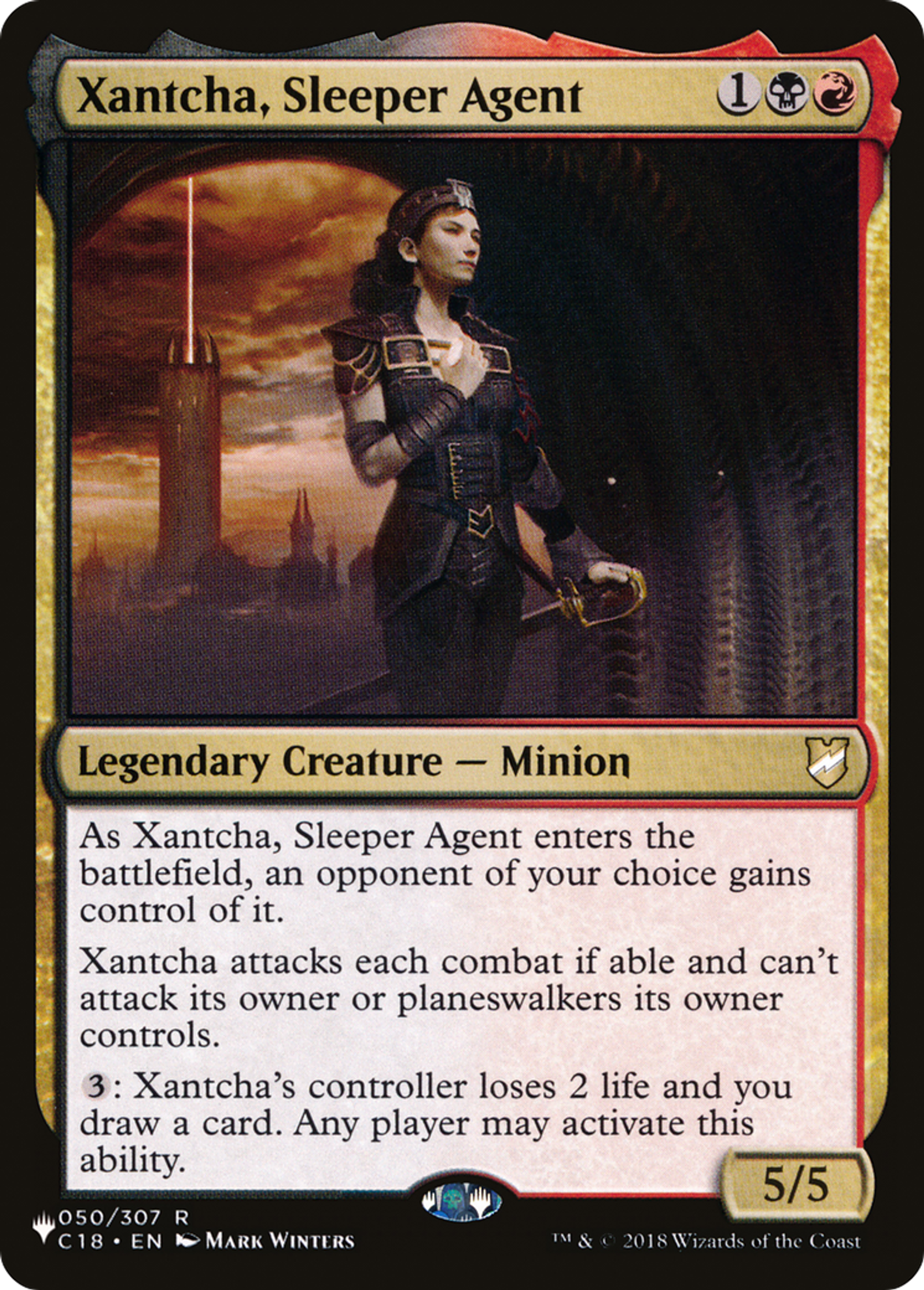 Xantcha, Sleeper Agent — The List — Magic: The Gathering