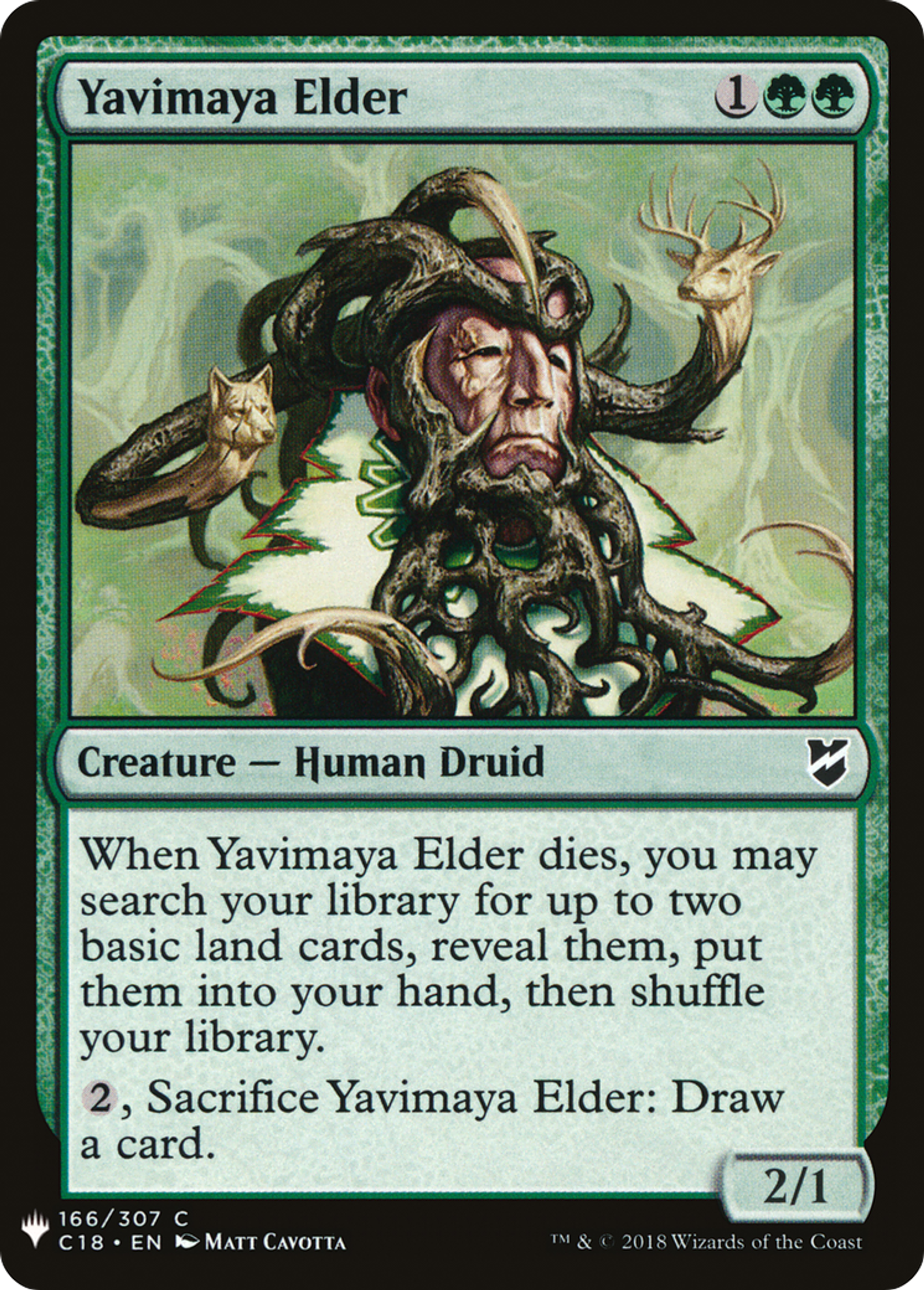 Yavimaya Elder — The List — Magic: The Gathering