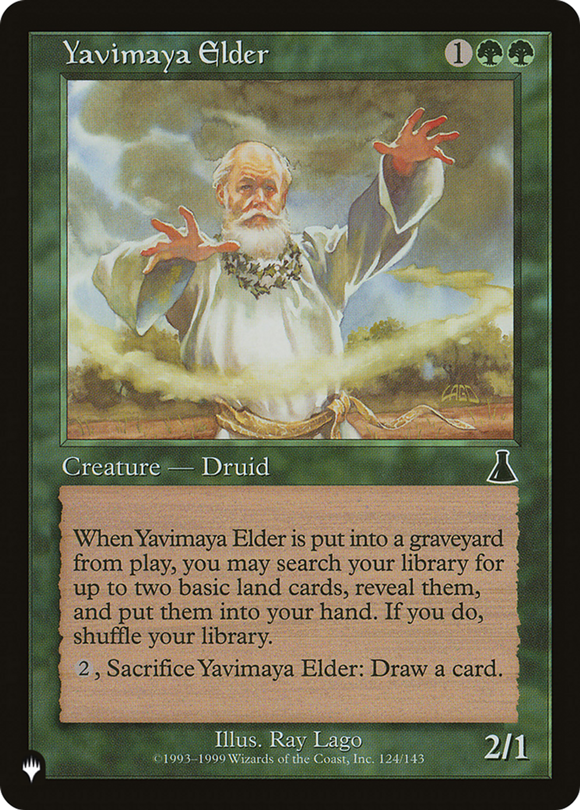 Yavimaya Elder — The List — Magic: The Gathering