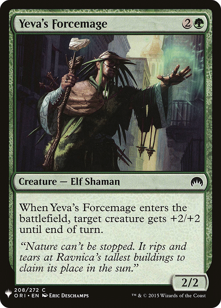 Mageforce de Yeva — The List — Magic: The Gathering