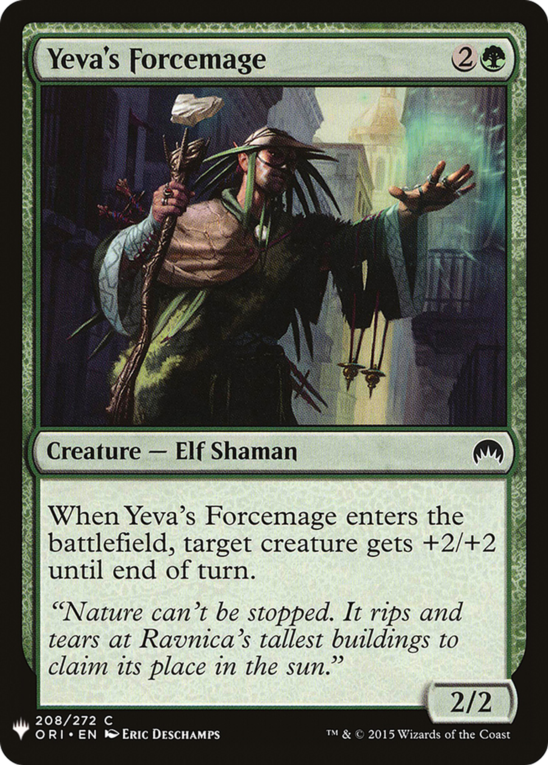Mageforce de Yeva — The List — Magic: The Gathering