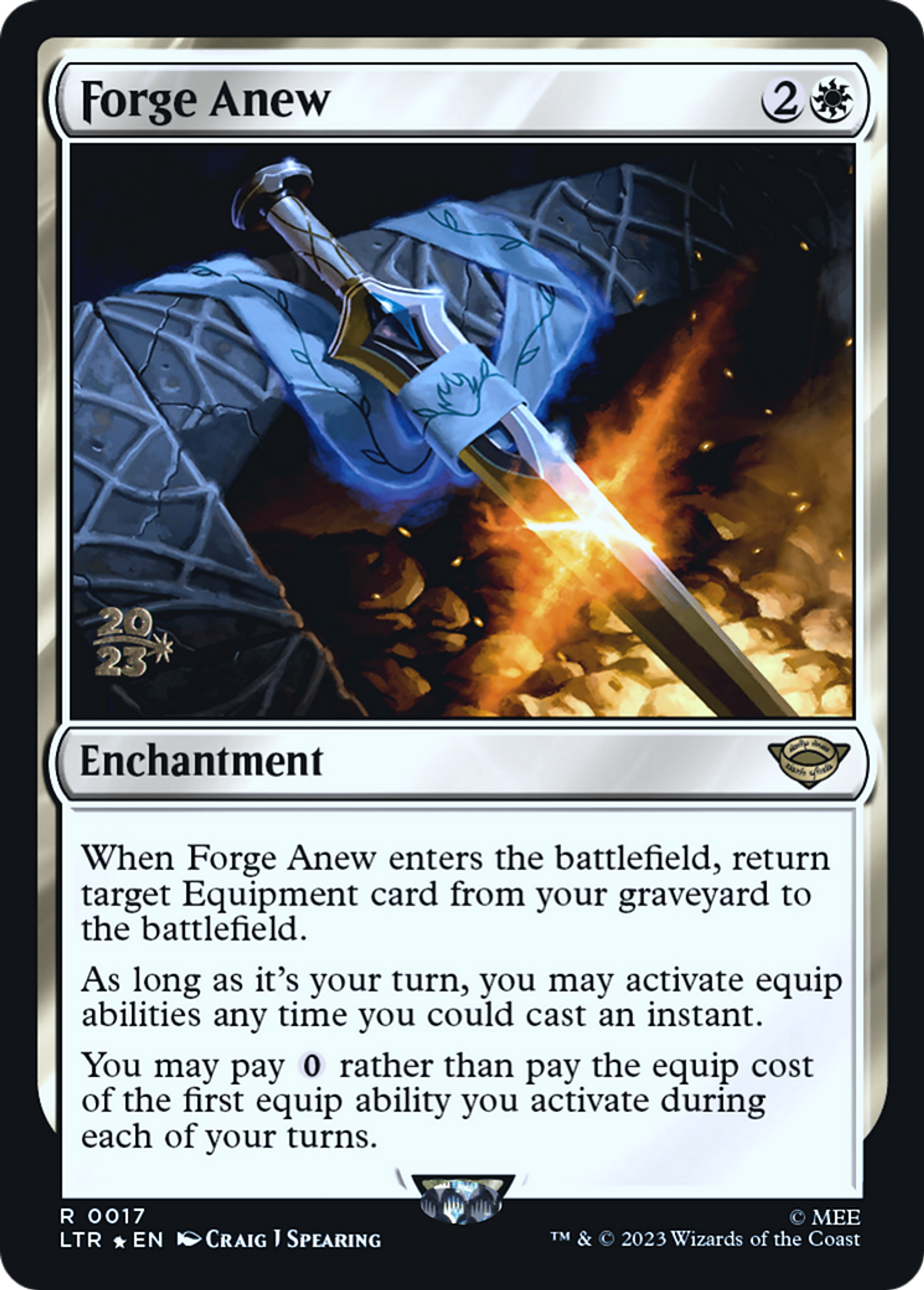 Forge Anew — Tales of Middle-earth Promos — Magic: The Gathering