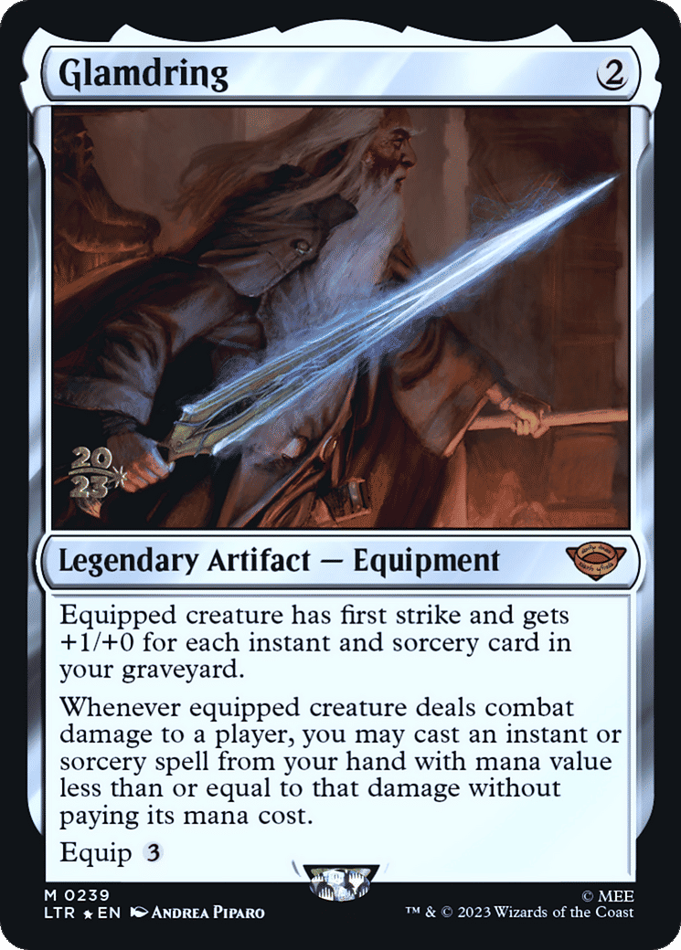 Glamdring — Tales of Middle-earth Promos — Magic: The Gathering
