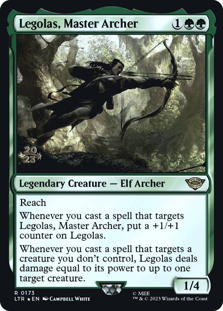 Legolas, Master Archer — Tales of Middle-earth Promos — Magic: The Gathering