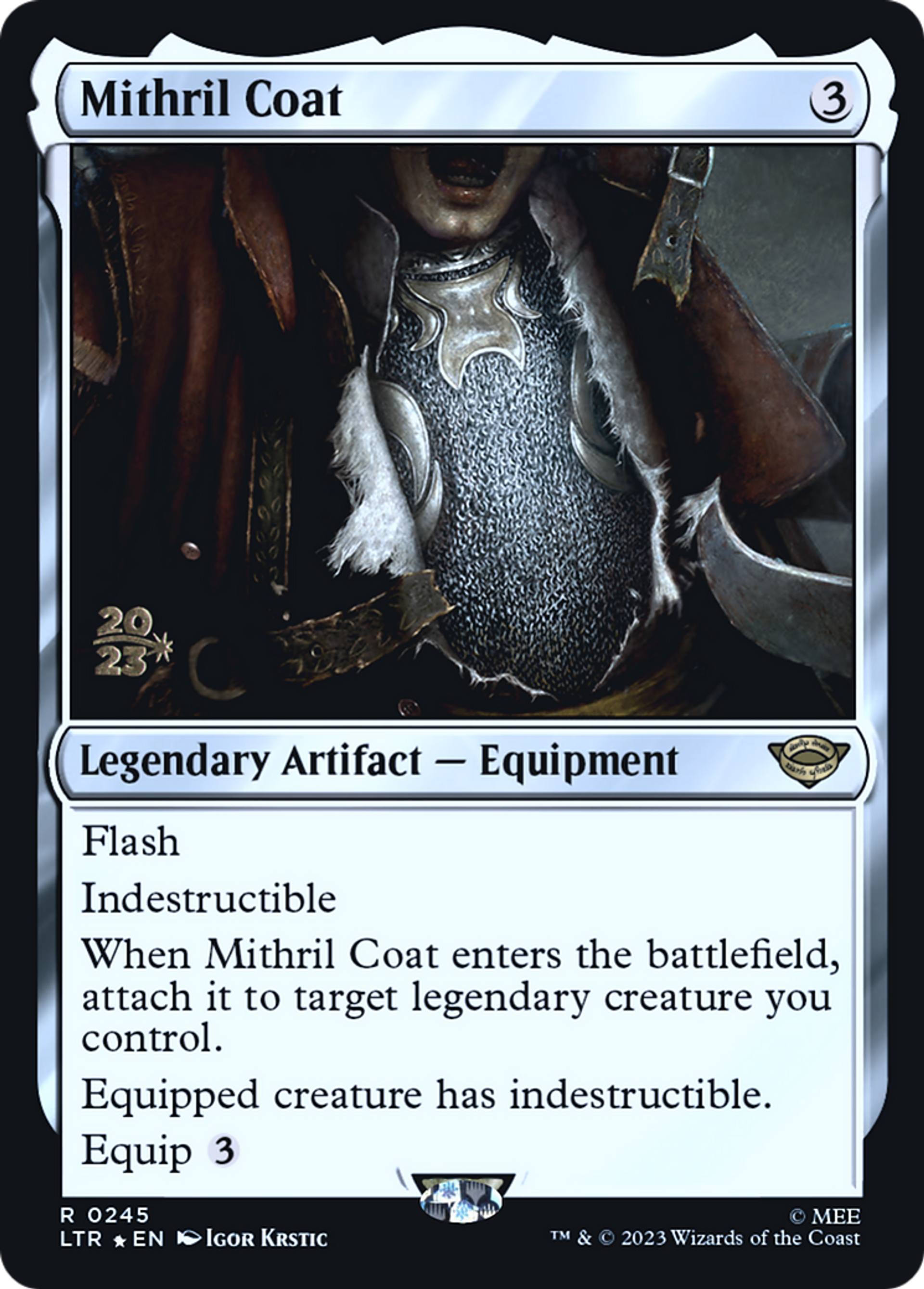 Mithril Coat — Tales of Middle-earth Promos — Magic: The Gathering