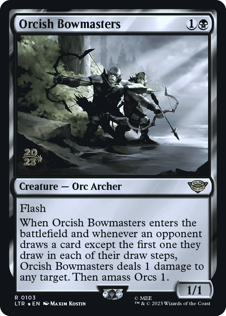 Orcish Bowmasters — Tales of Middle-earth Promos — Magic: The Gathering