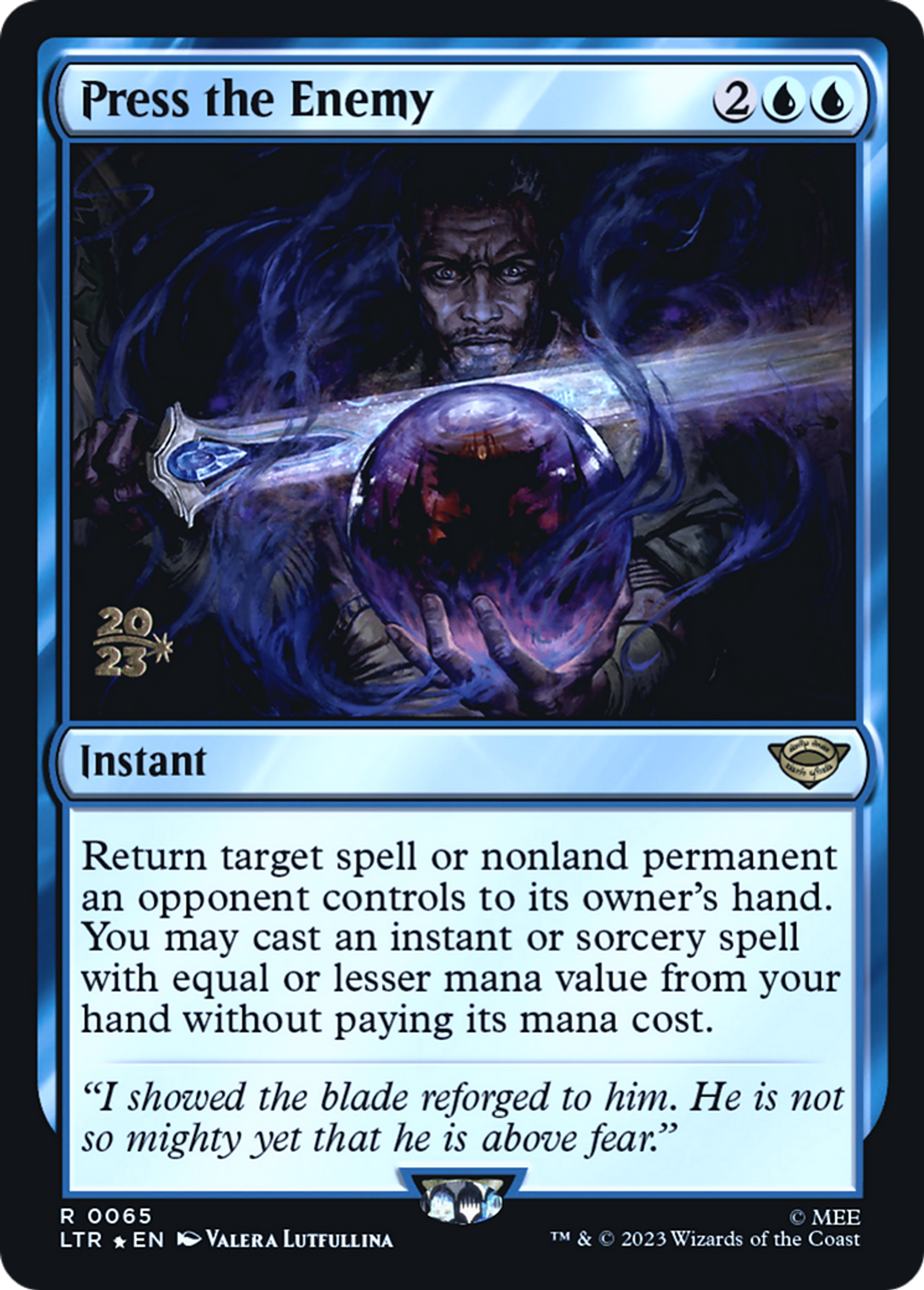 Press the Enemy — Tales of Middle-earth Promos — Magic: The Gathering