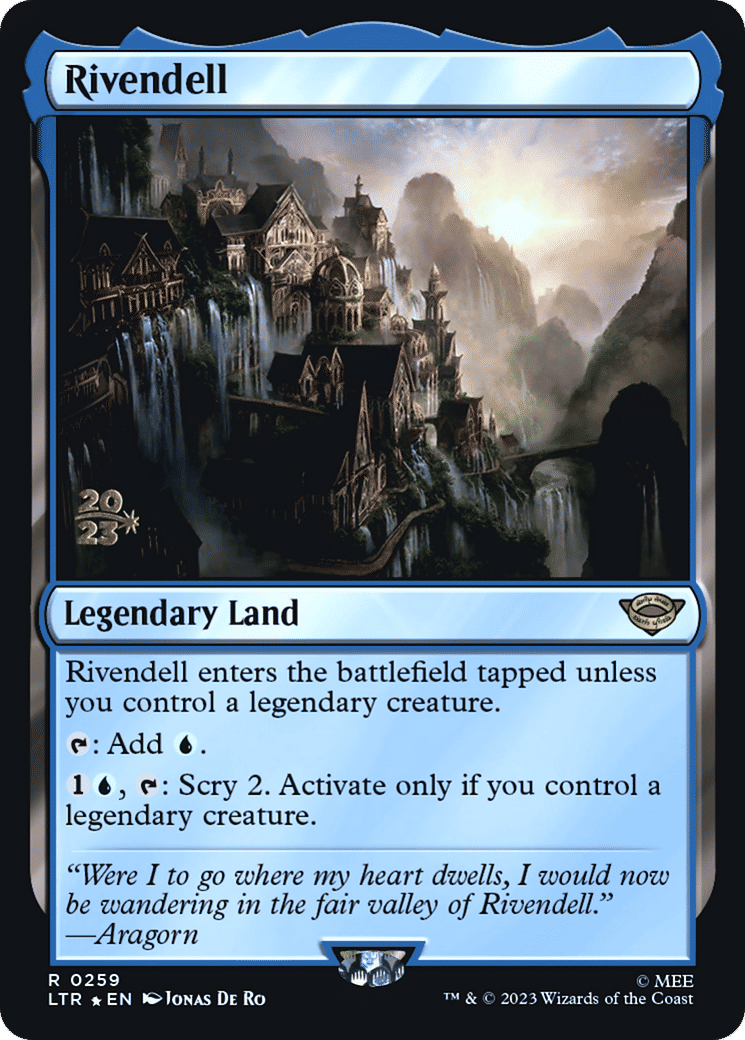 Rivendell — Tales of Middle-earth Promos — Magic: The Gathering