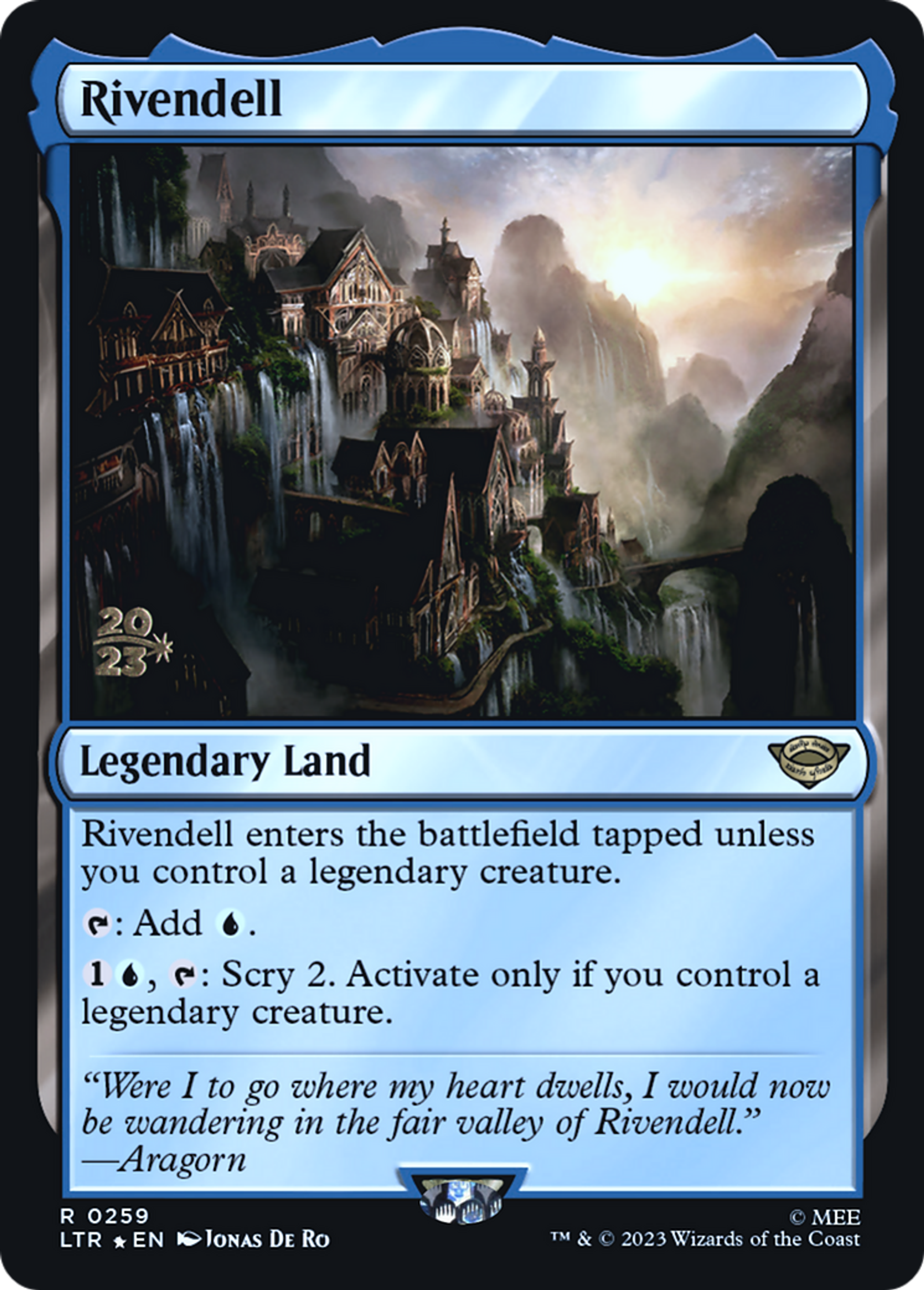 Rivendell — Tales of Middle-earth Promos — Magic: The Gathering