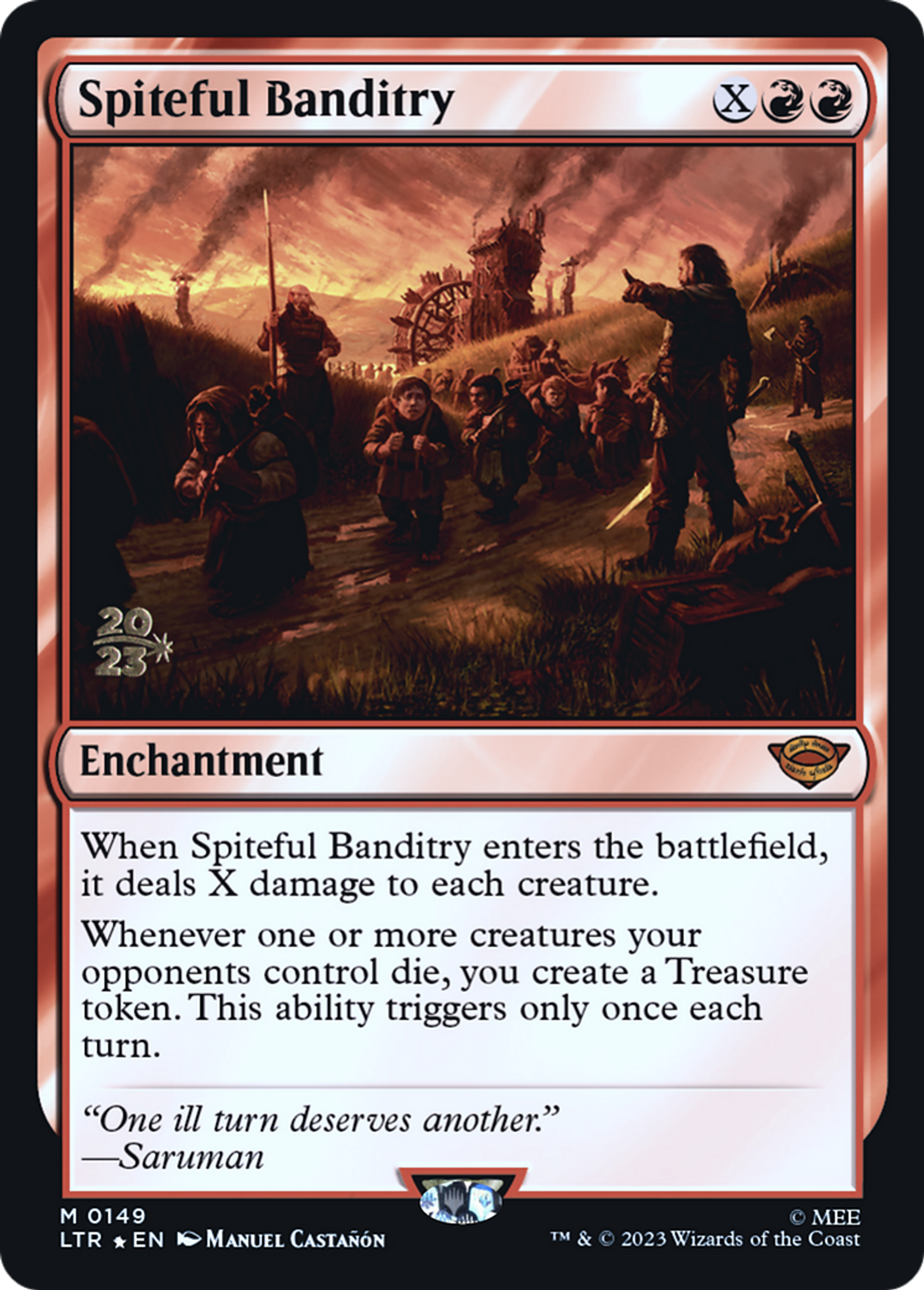 Spiteful Banditry — Tales of Middle-earth Promos — Magic: The Gathering