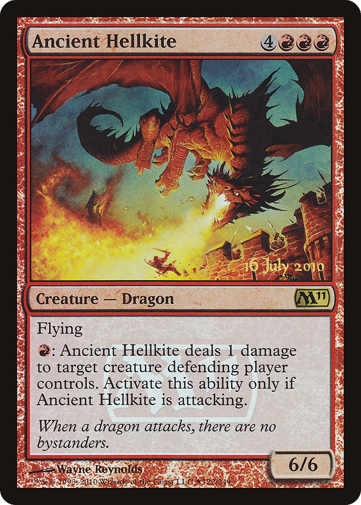 Ancient Hellkite — Magic 2011 Promos — Magic: The Gathering