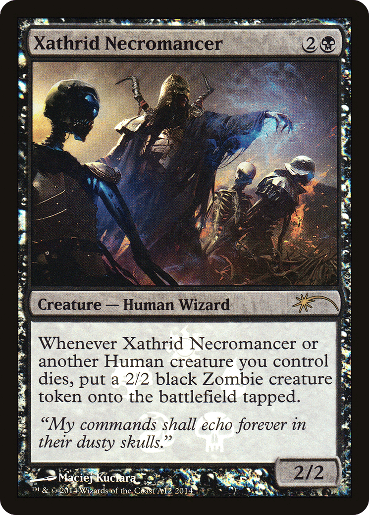 Xathrid Necromancer — Magic 2014 Promos — Magic: The Gathering