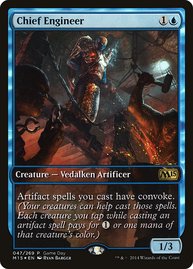 Chief Engineer — Magic 2015 Promos — Magic: The Gathering