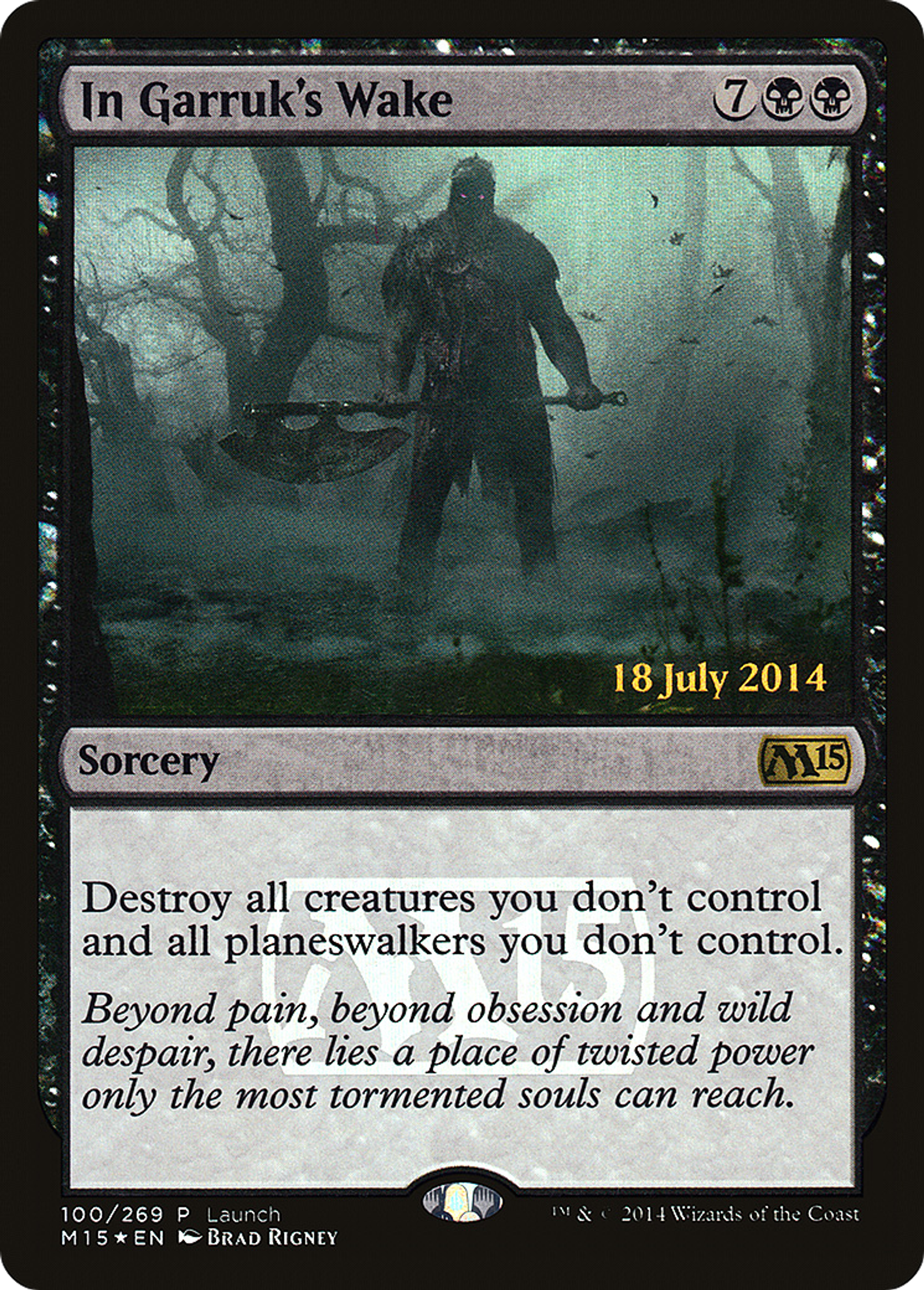 In Garruk's Wake — Magic 2015 Promos — Magic: The Gathering