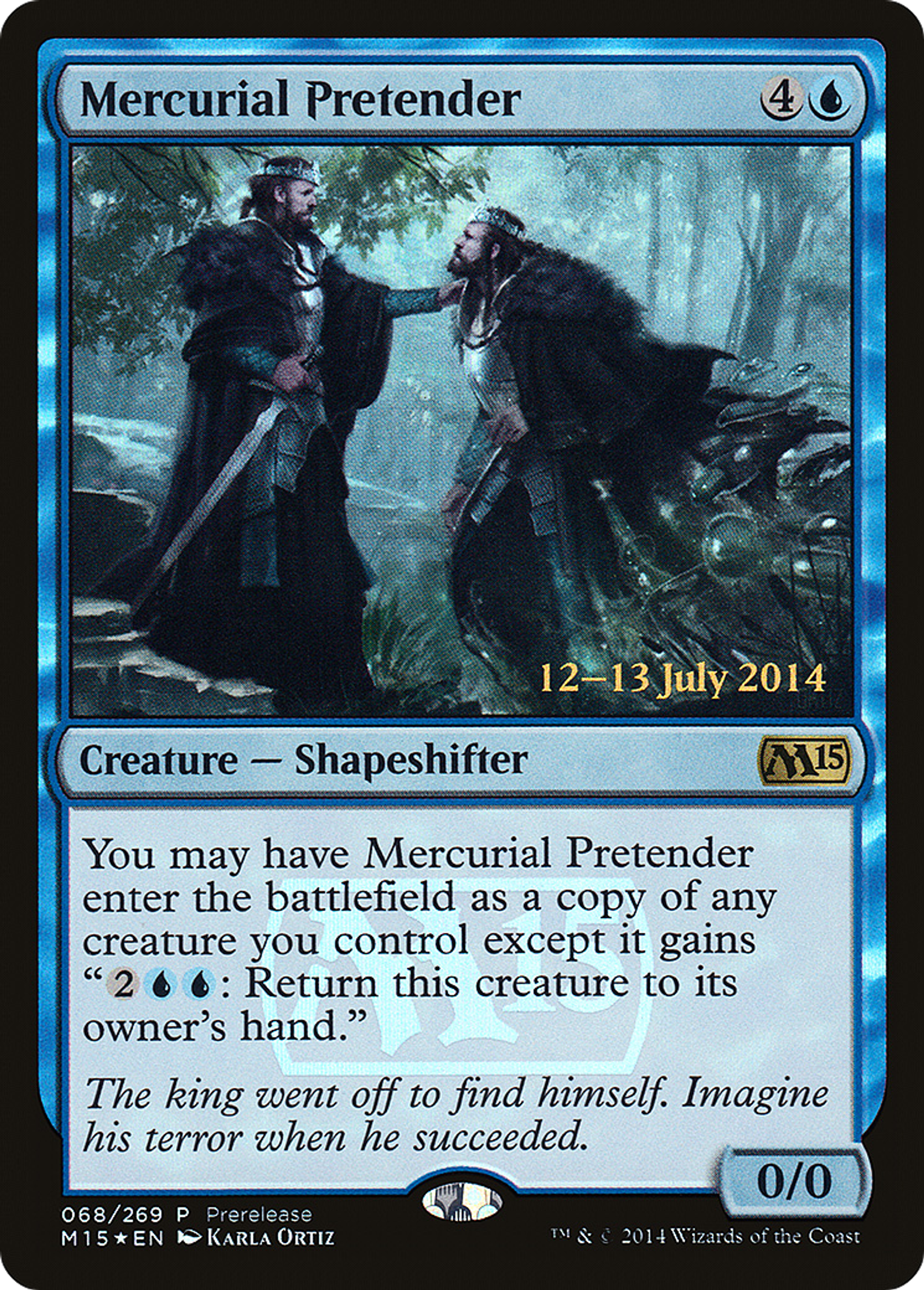 Prétendant mercuriel — Magic 2015 Promos — Magic: The Gathering